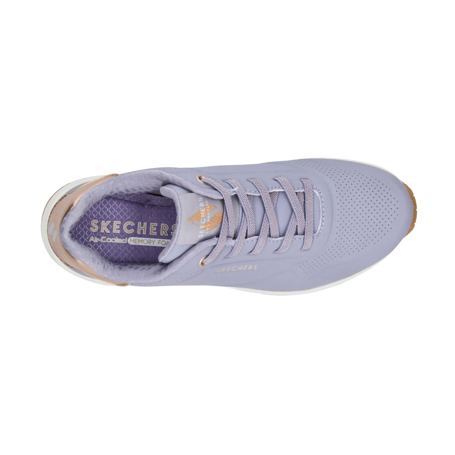 Tenis Skechers Dama Casual Lila Mujer — imagen 8