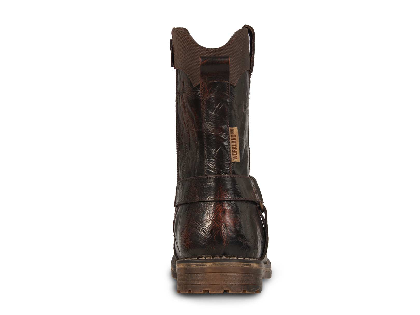 Bota hombre biker motociclista vaquera choper WKL 89740 Café — imagen 13