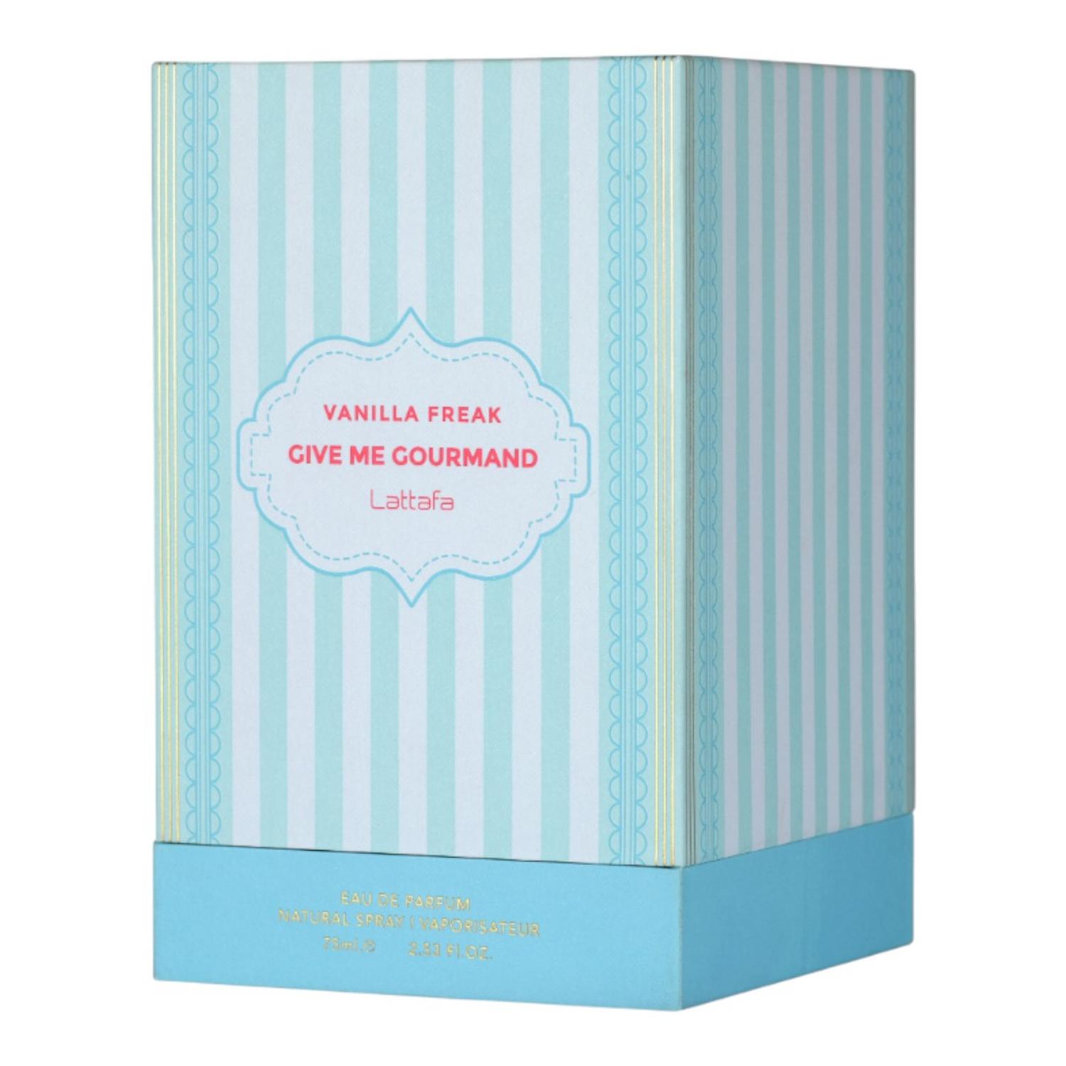 LATTAFA VANILLA FREAK GIVE ME GOURMAND EDP 75 ML — imagen 2