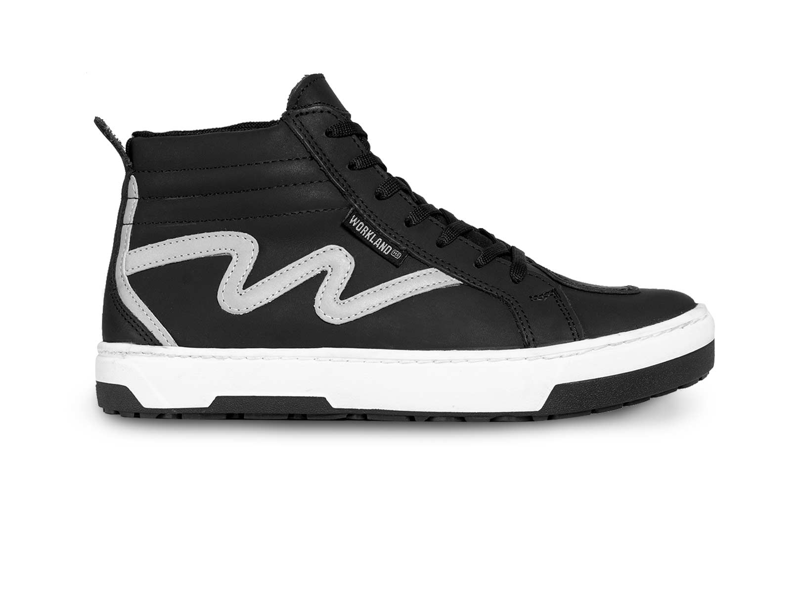 Tenis motociclista hombre botin biker WKL 80206 Negro — imagen 11