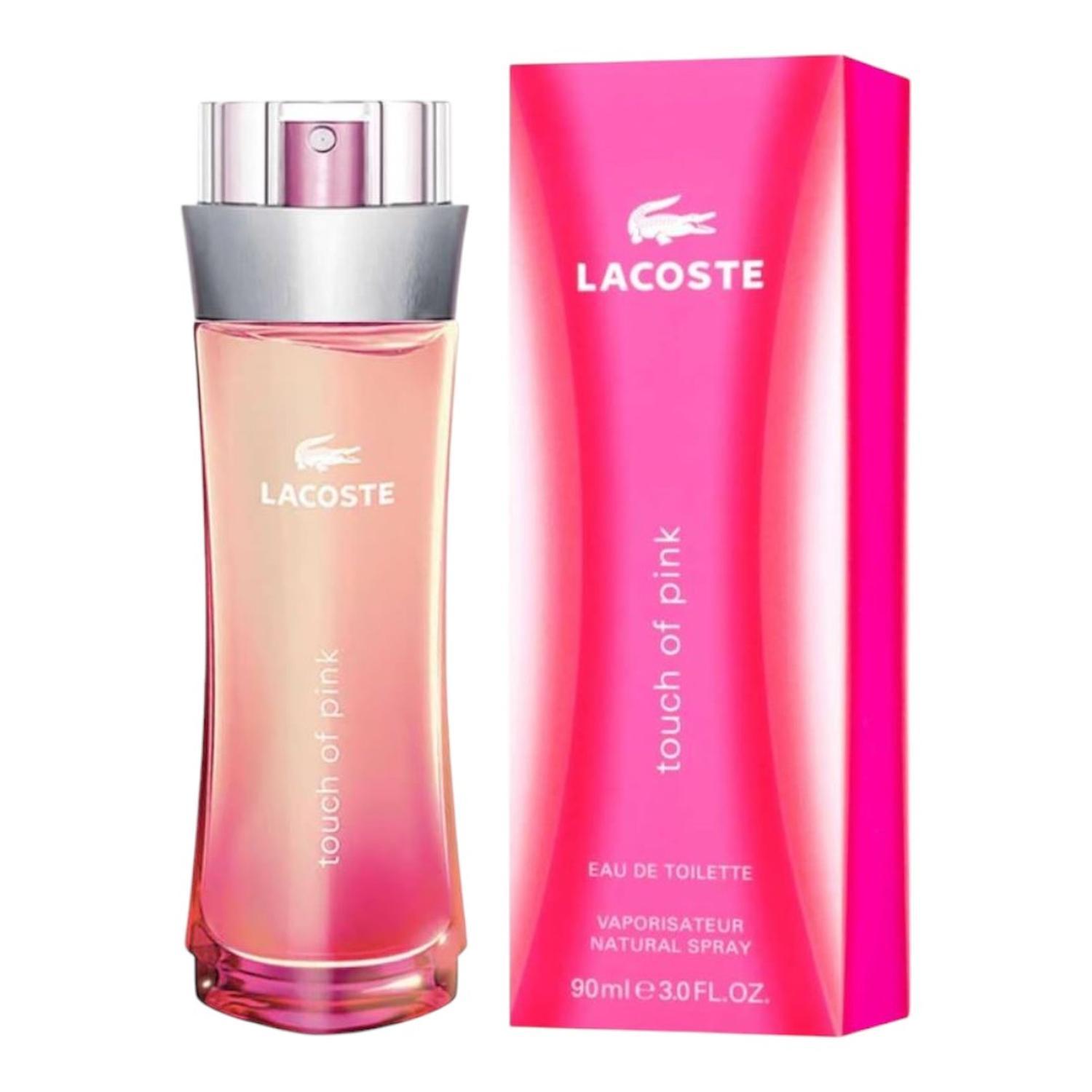 LACOSTE TOUCH OF PINK EDT 90 ML — imagen 3