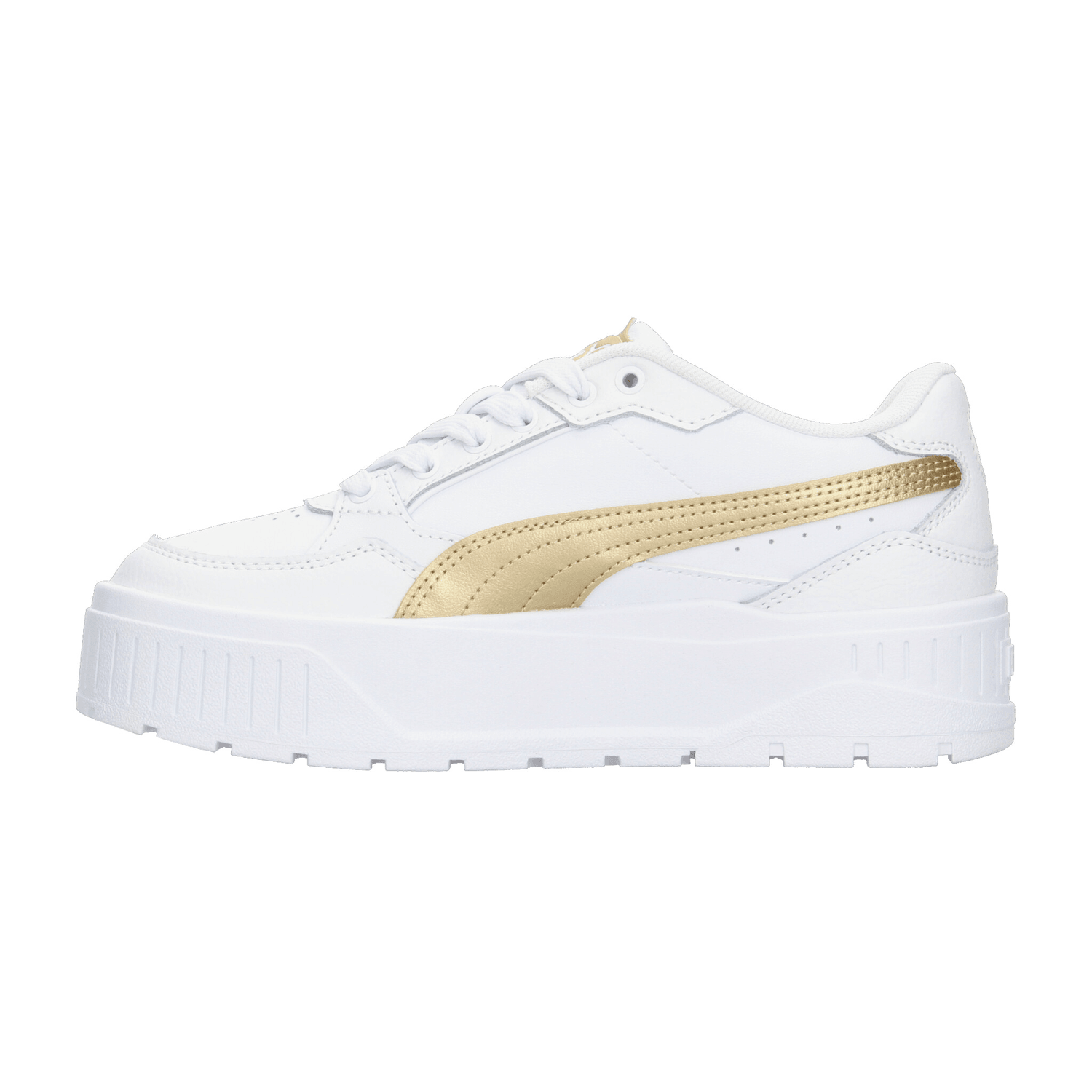 Tenis Puma Karmen II Idol Metallic Dama Casual Blanco Mujer — imagen 5
