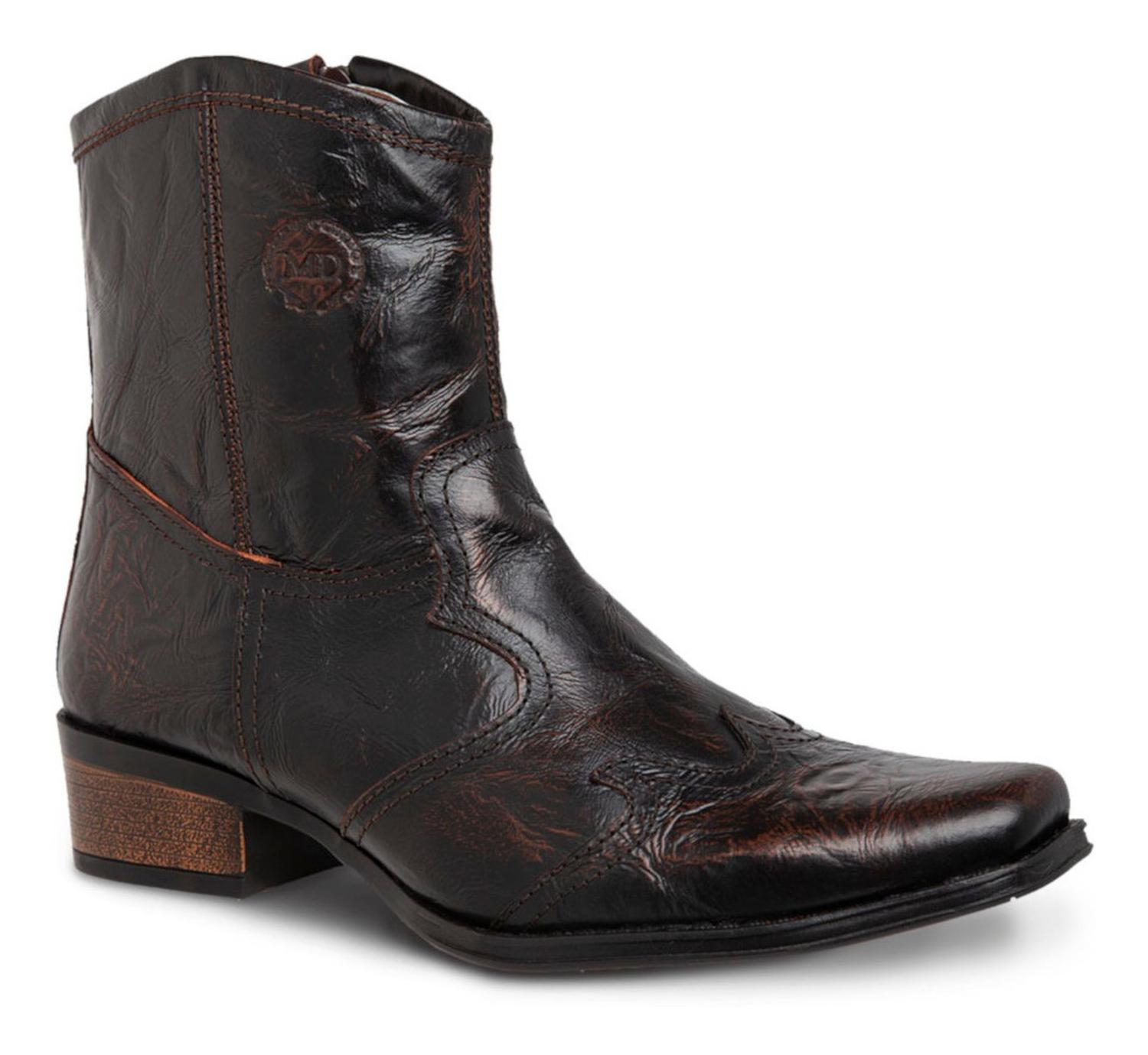 Botin Vaquero Hombre Urban Cowboy Café 40700 — imagen 1