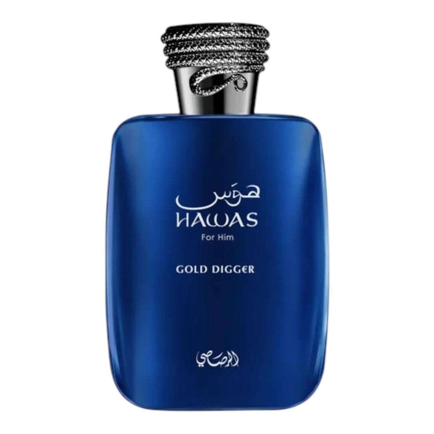 RASASI HAWAS GOLD DIGGER FOR HIM EDP 100 ML — imagen 1