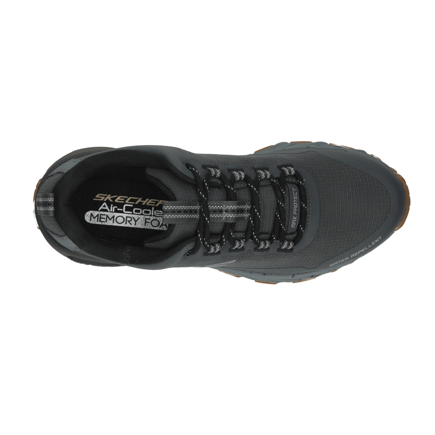 Tenis Skechers Max Protect Hombre Senderismo Outdoor Gris Caballero — imagen 8