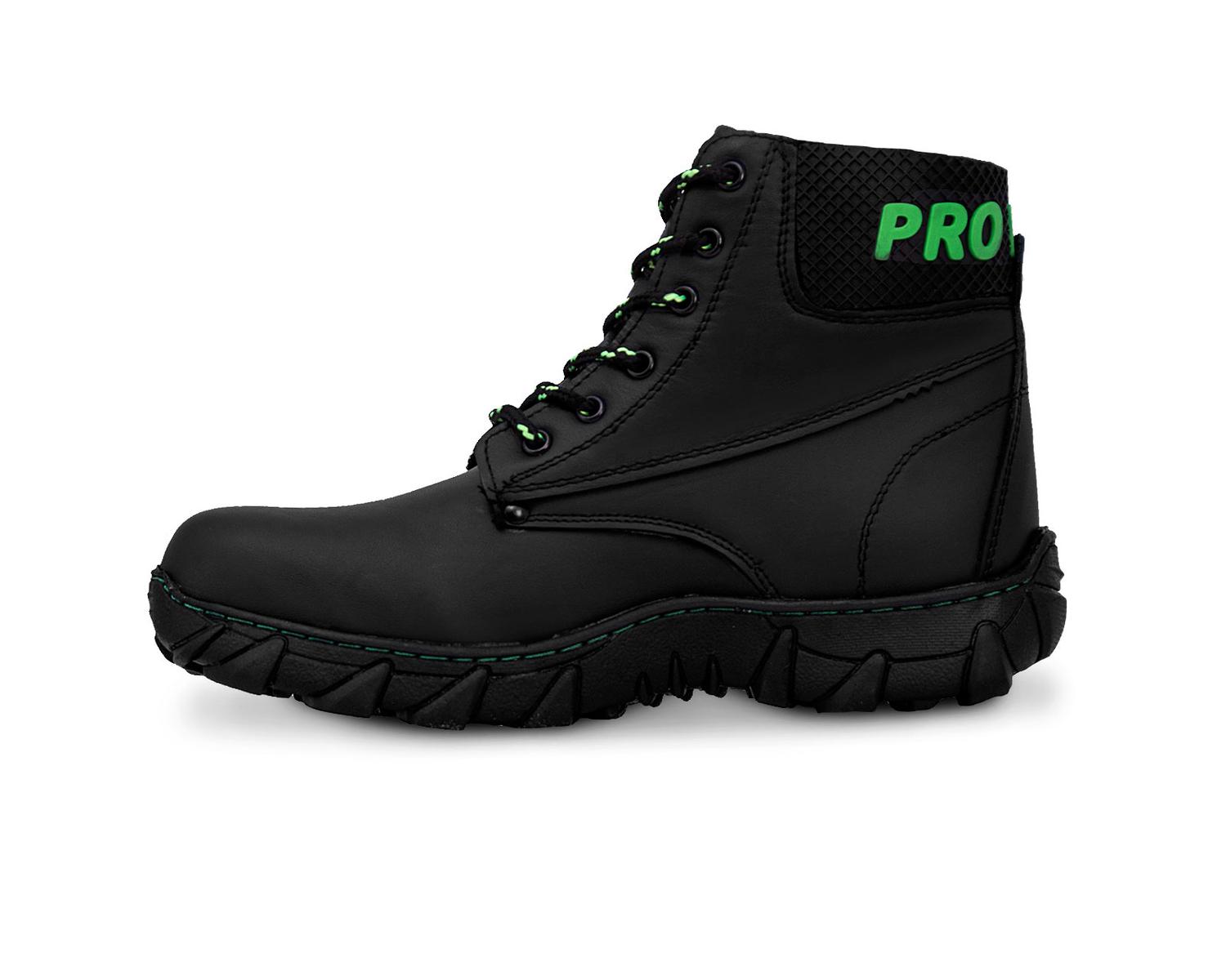 Botas industriales tacticas hombre trabajo Piel botin P03 — imagen 5