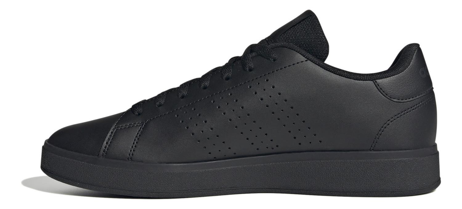 Tenis Hombre Adidas Advantage Base 2.0 Negro Casual Caballero — imagen 5
