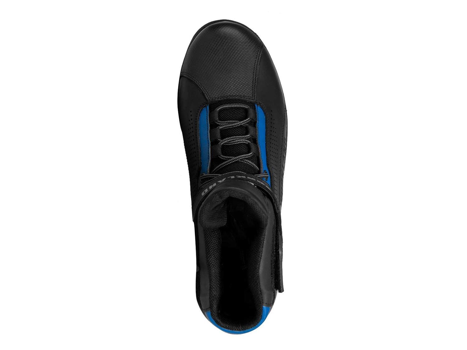 Botas hombre motociclista biker touring WKL 80017 Negro Azul — imagen 7