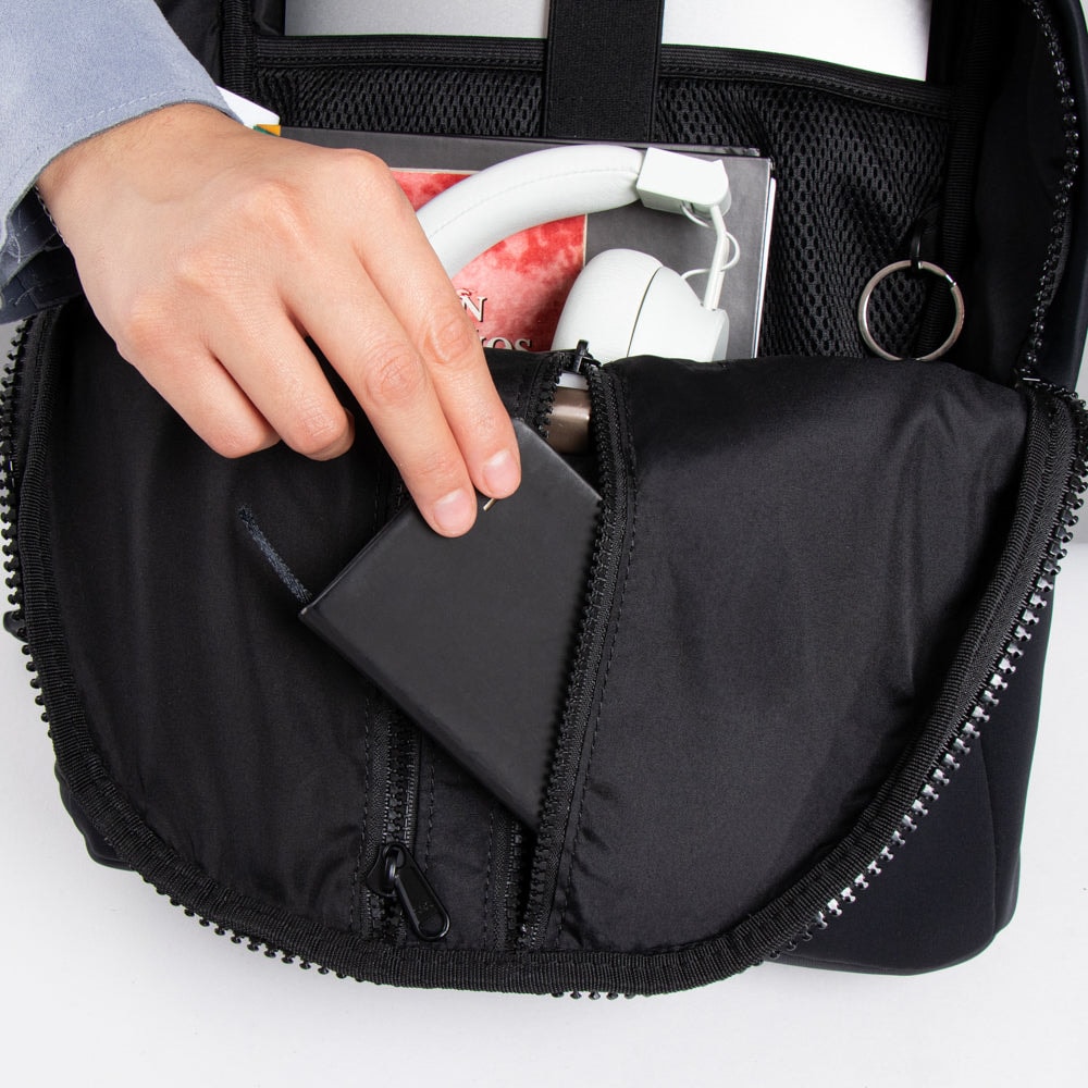 Mochila para laptop CoolCapital Slay: 14" pulgadas, Negro — imagen 9