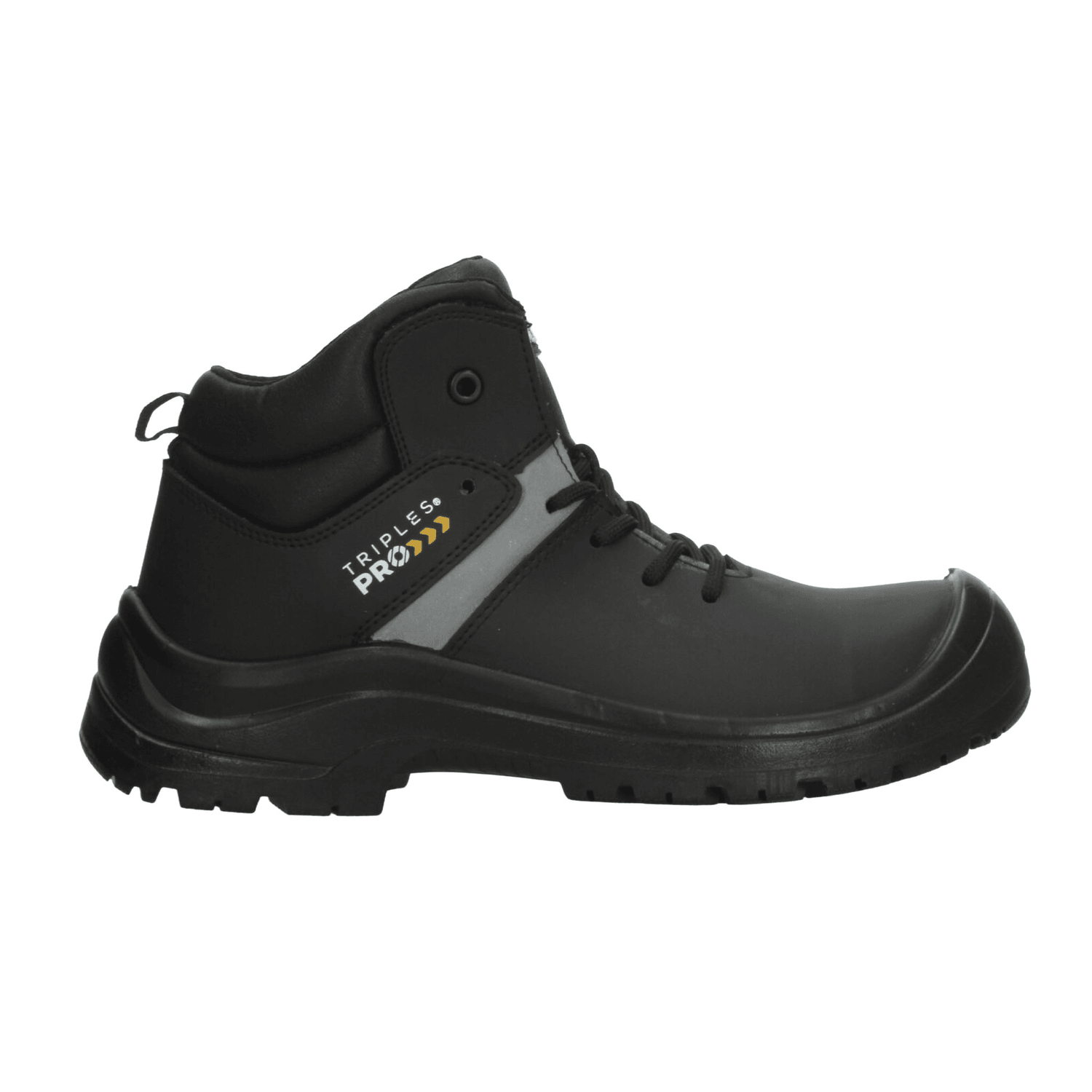 Bota Triples Pro Hombre Industrial Trabajo Casual Negro Caballero — imagen 1
