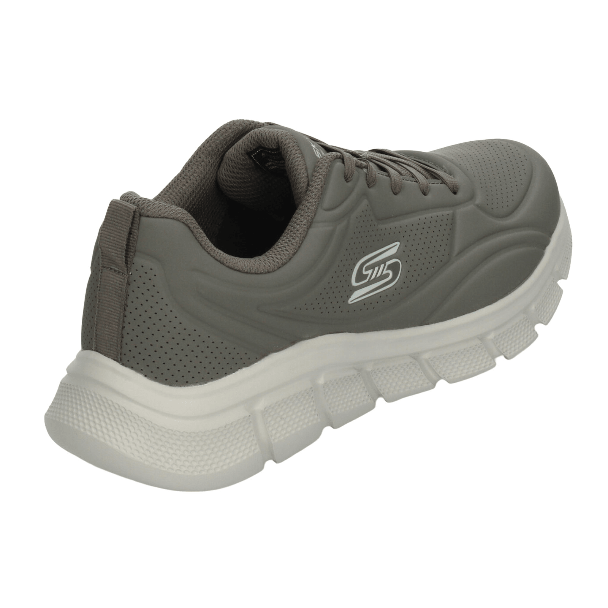 Tenis Skechers Bobs B Flex Hombre Deportivo Gris Oscuro Caballero — imagen 12