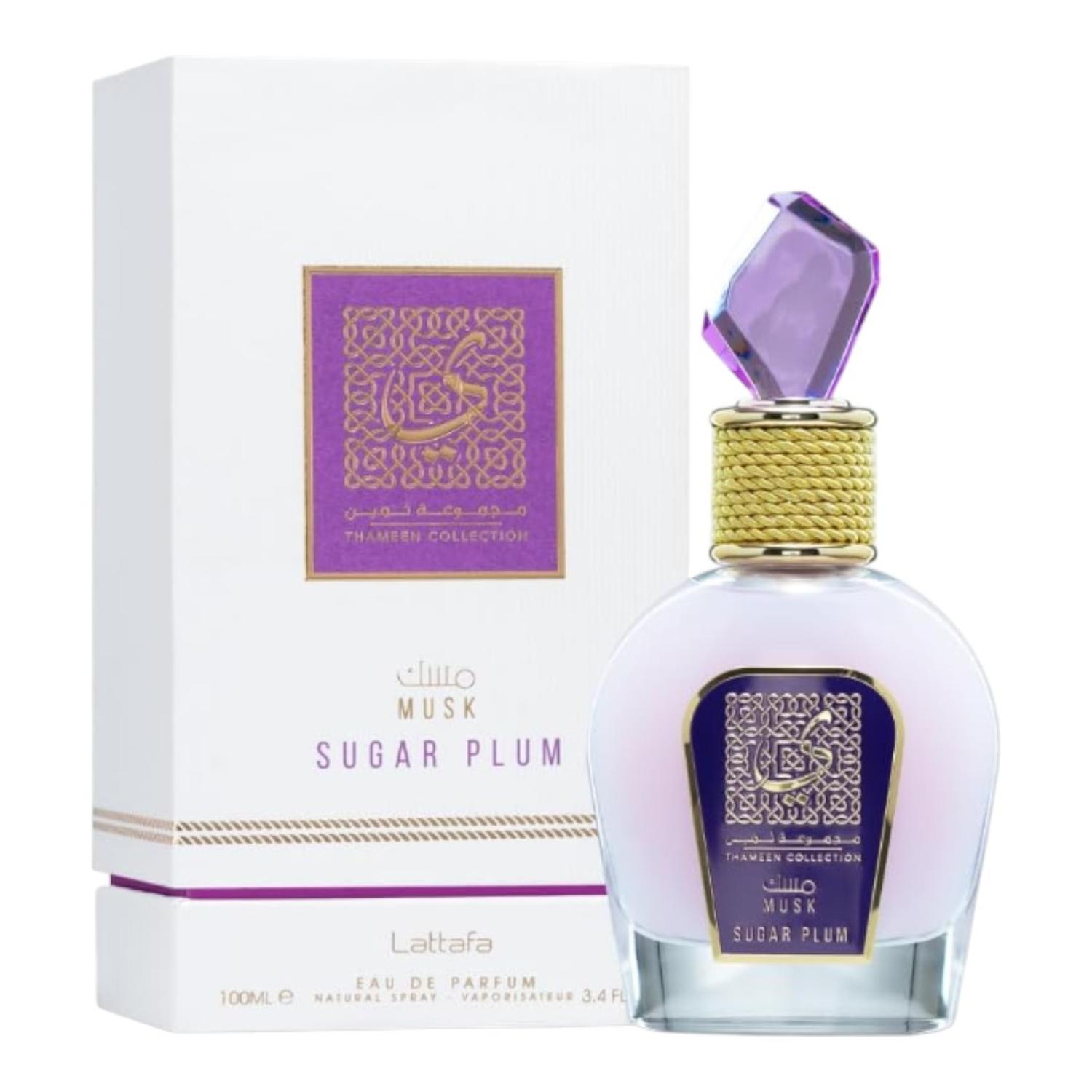 LATTAFA MUSK SUGAR PLUM EDP 100 ML — imagen 3