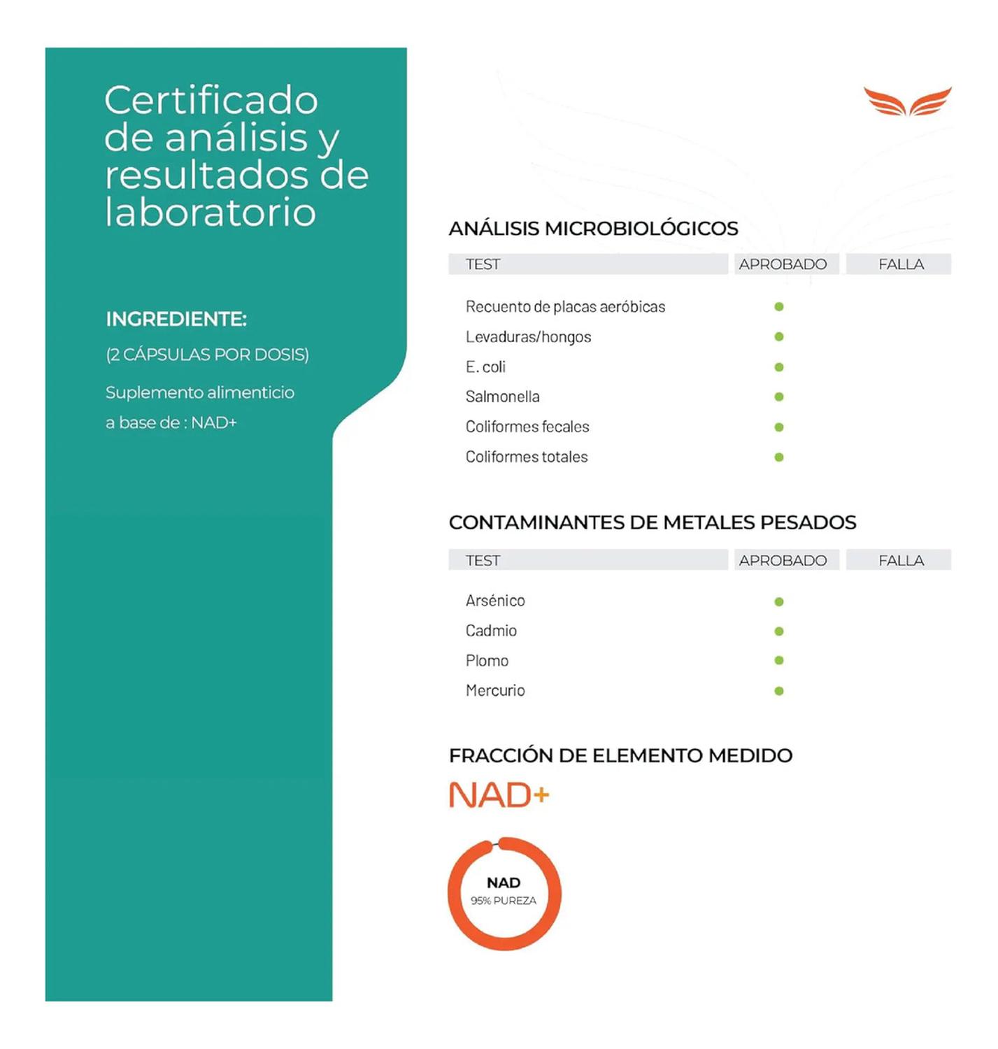 Essentials: NAD+ Puro con TMG y Ácido Alfa Lipoico, Trimetilglicina + NMN + NR, 200 Cápsulas — imagen 6