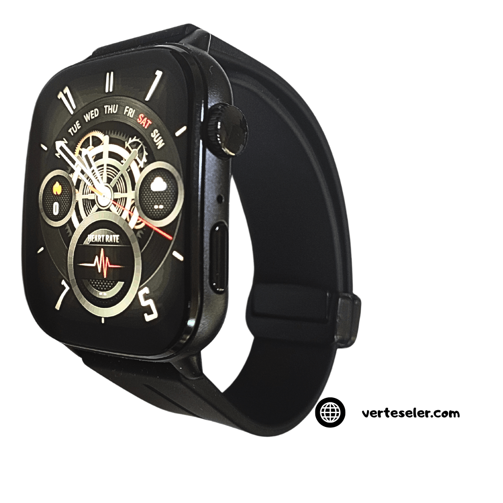 Reloj inteligente G-tide S6 pro smartwatch, pantalla curva amoled, con 3 correas y una pulsera regalo, llamadas, notificaciones — imagen 11