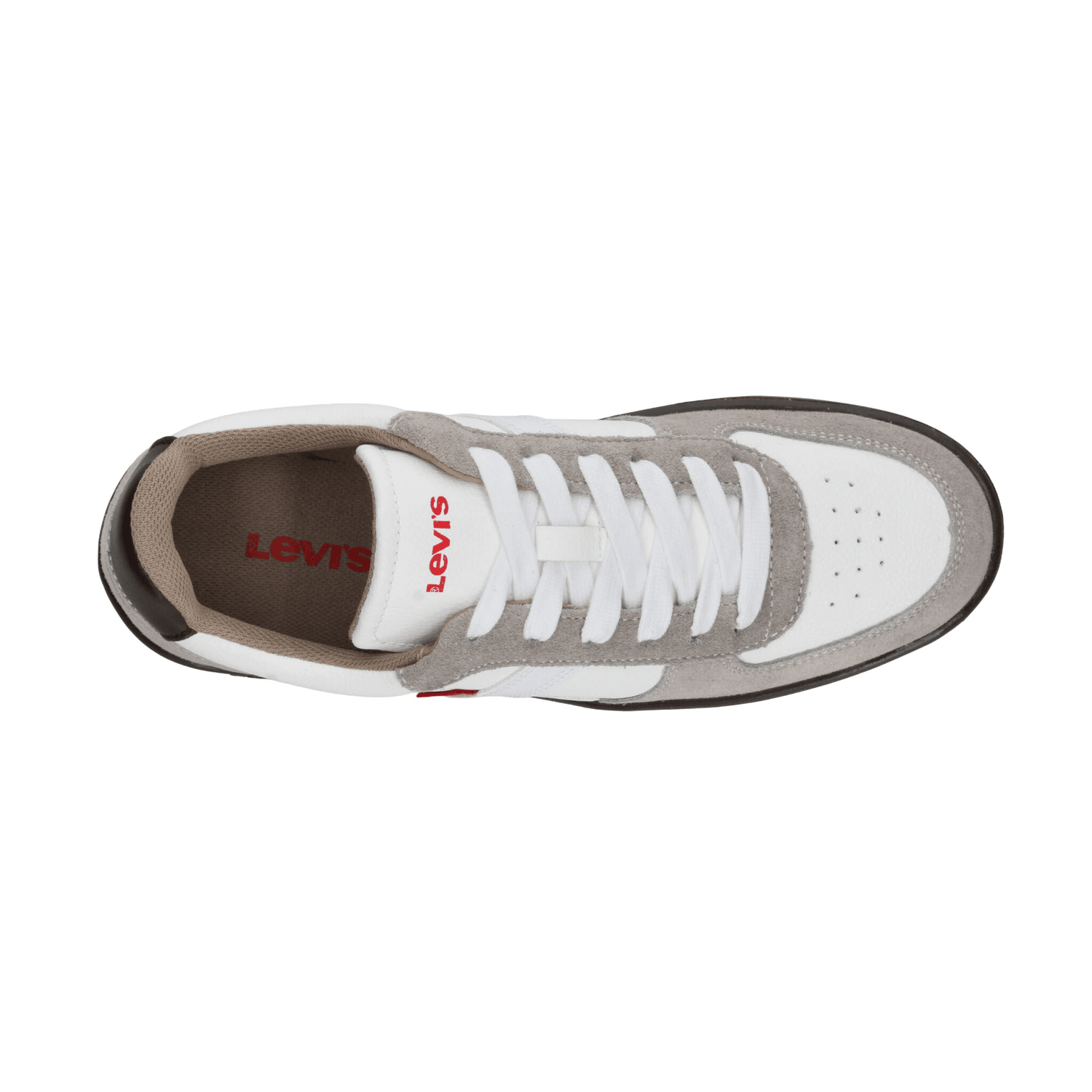 Tenis Levis Hombre Blanco Casual Para Caballero — imagen 9