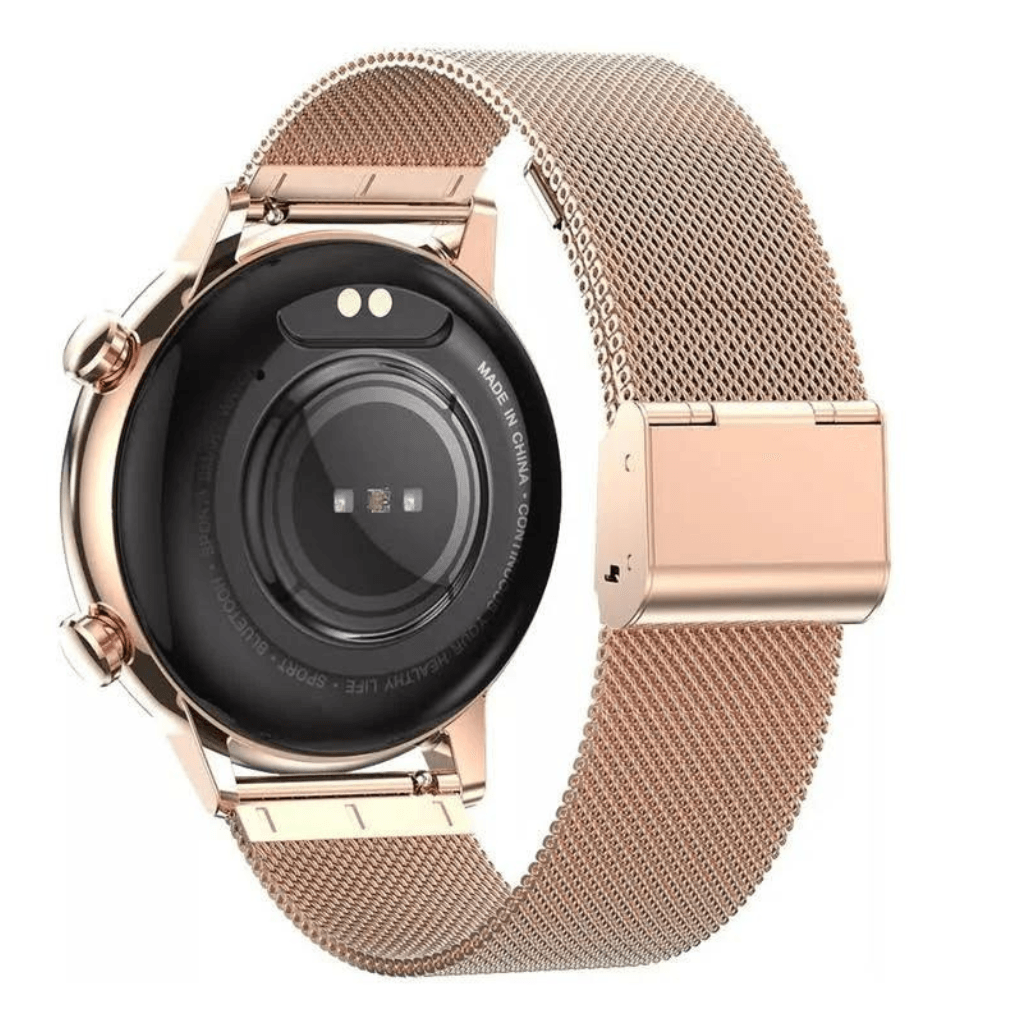 Smartwatch Dorado para Mujer, Romance G-Tide con Llamadas Bluetooth y Monitoreo de Salud — imagen 5