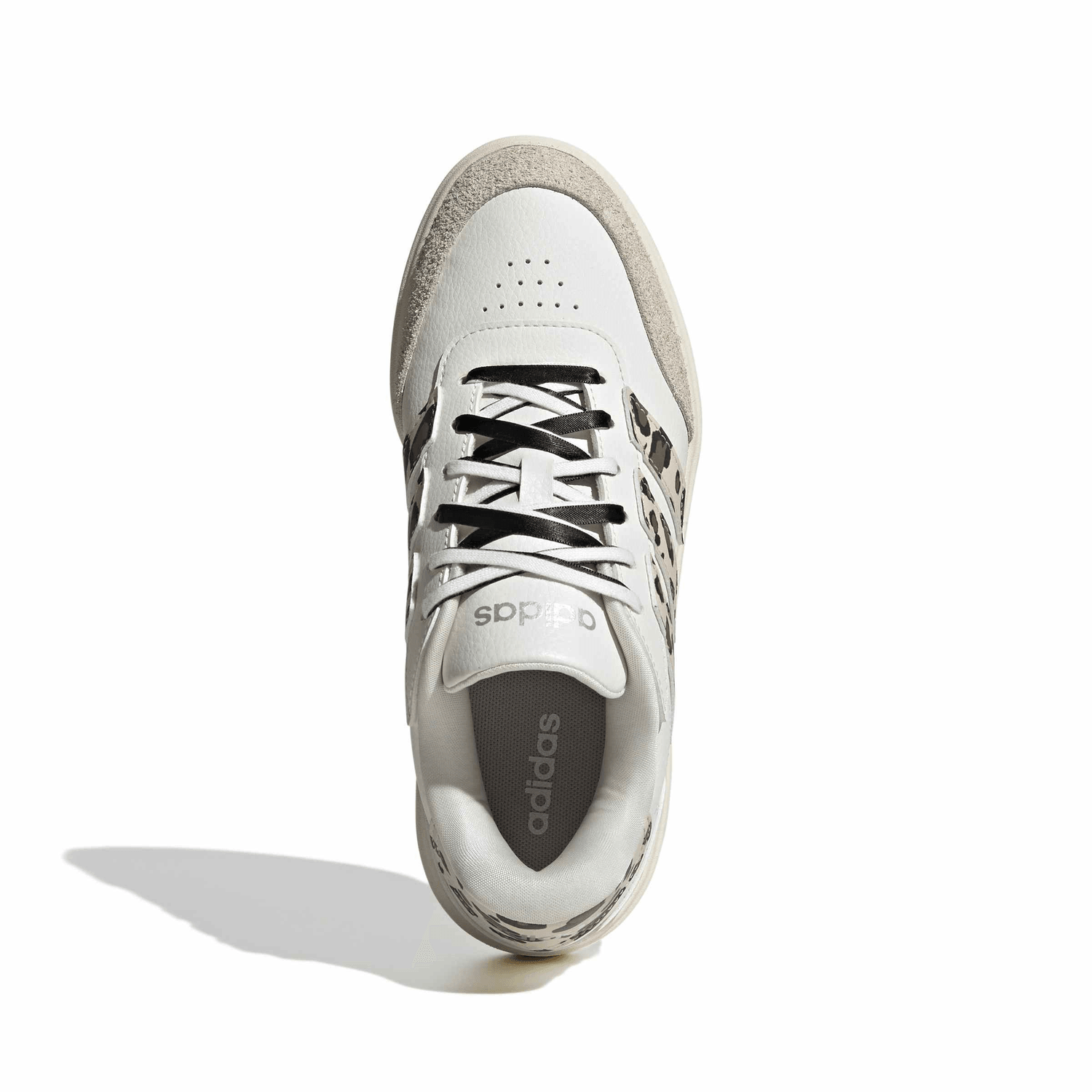 Tenis Adidas Courtblock Dama Casual Animal Print Blanco Mujer — imagen 7