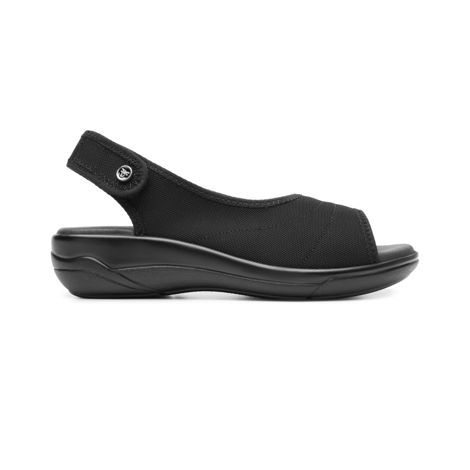 Sandalias Flexi Dama Casual Negro Mujer — imagen 1