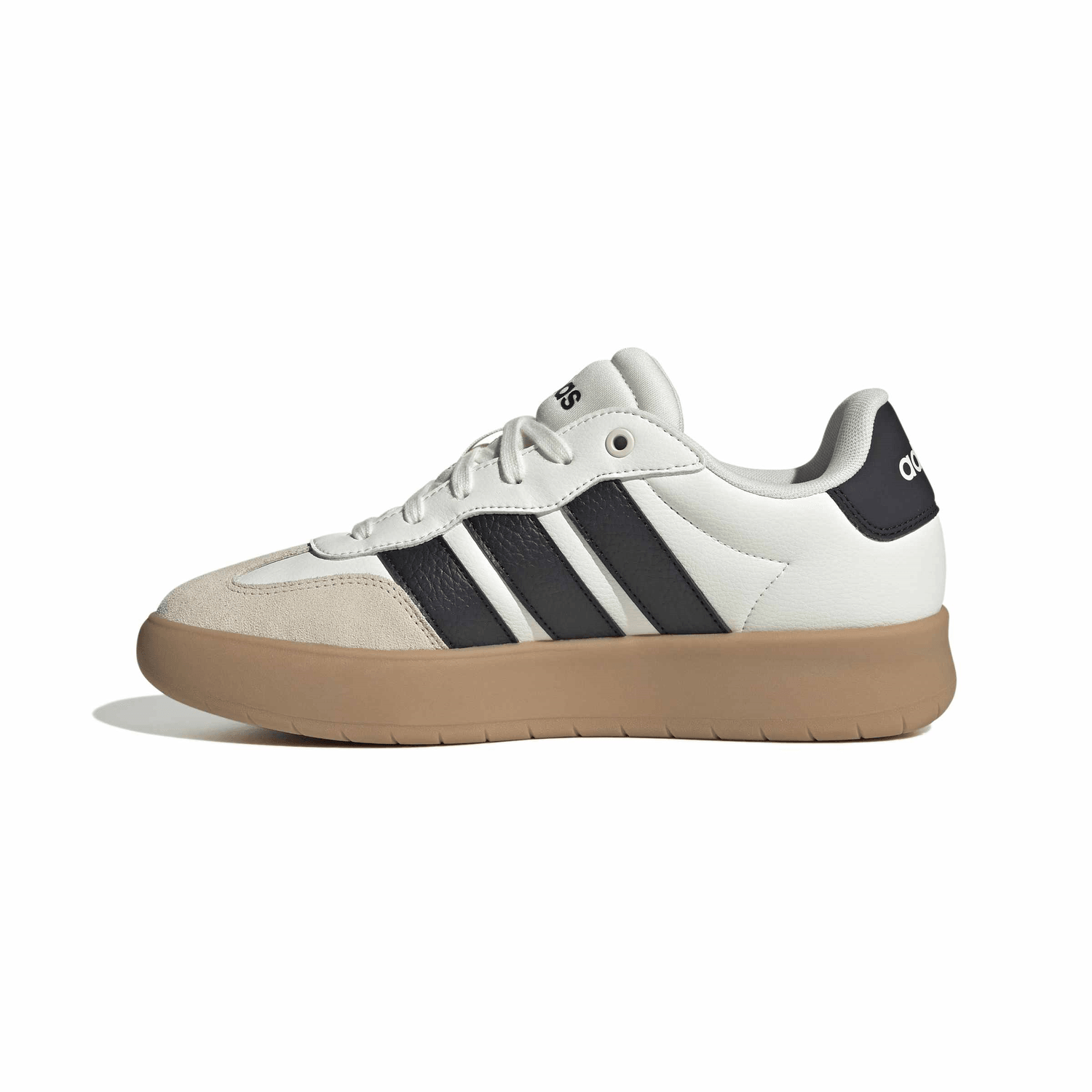 Tenis Adidas Barreda Dama Casual Cómodo Cintas Blanco Mujer — imagen 4