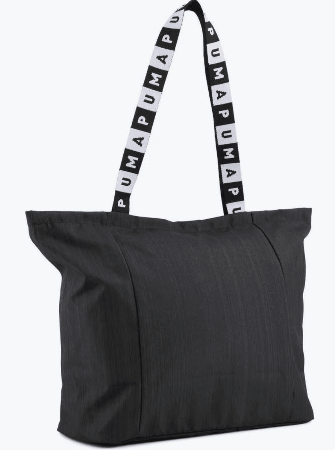 Bolsa Puma Base Shopper Unisex Deportivo Negro Unisex 26L — imagen 2