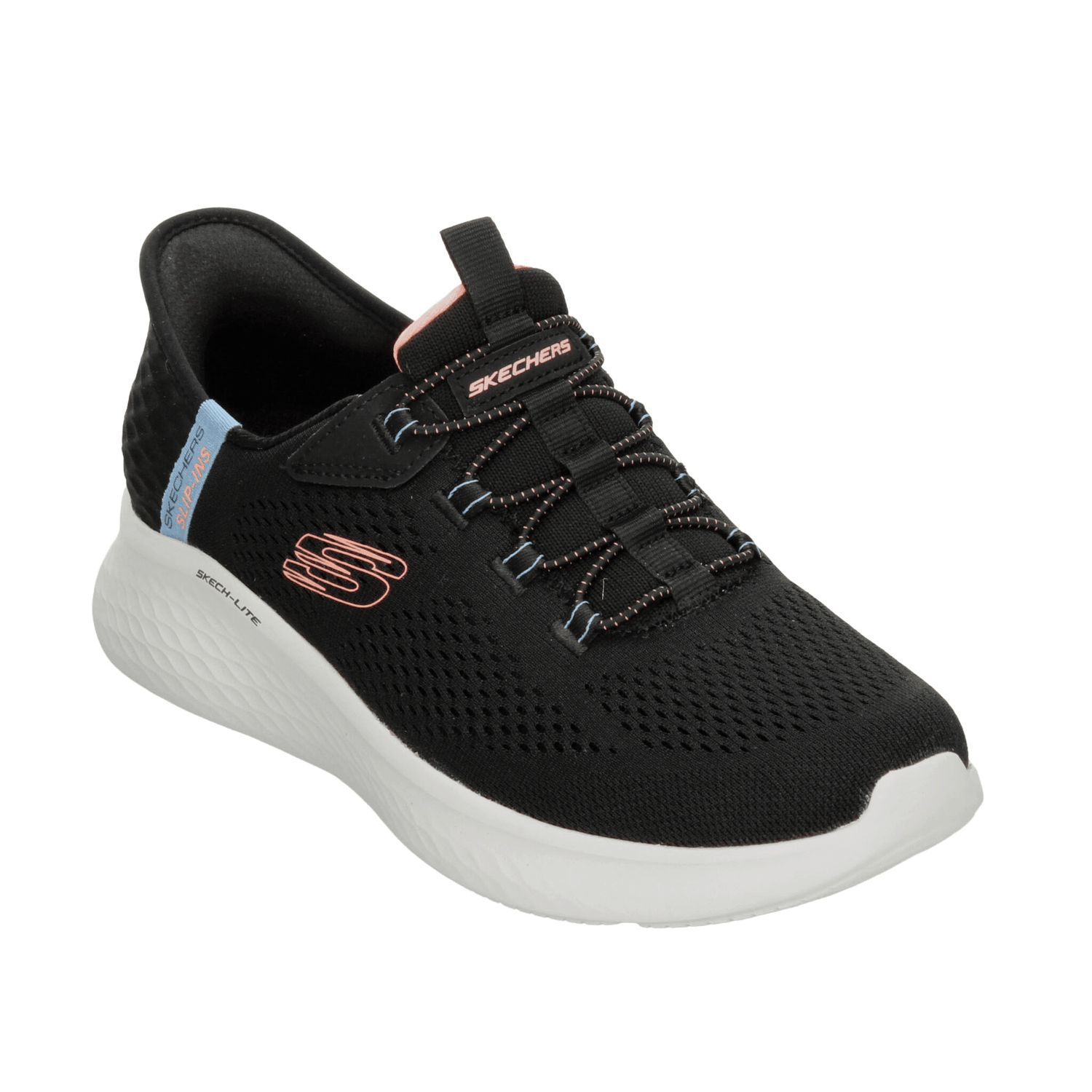 Tenis Skechers Dama Casual Negro Mujer — imagen 4