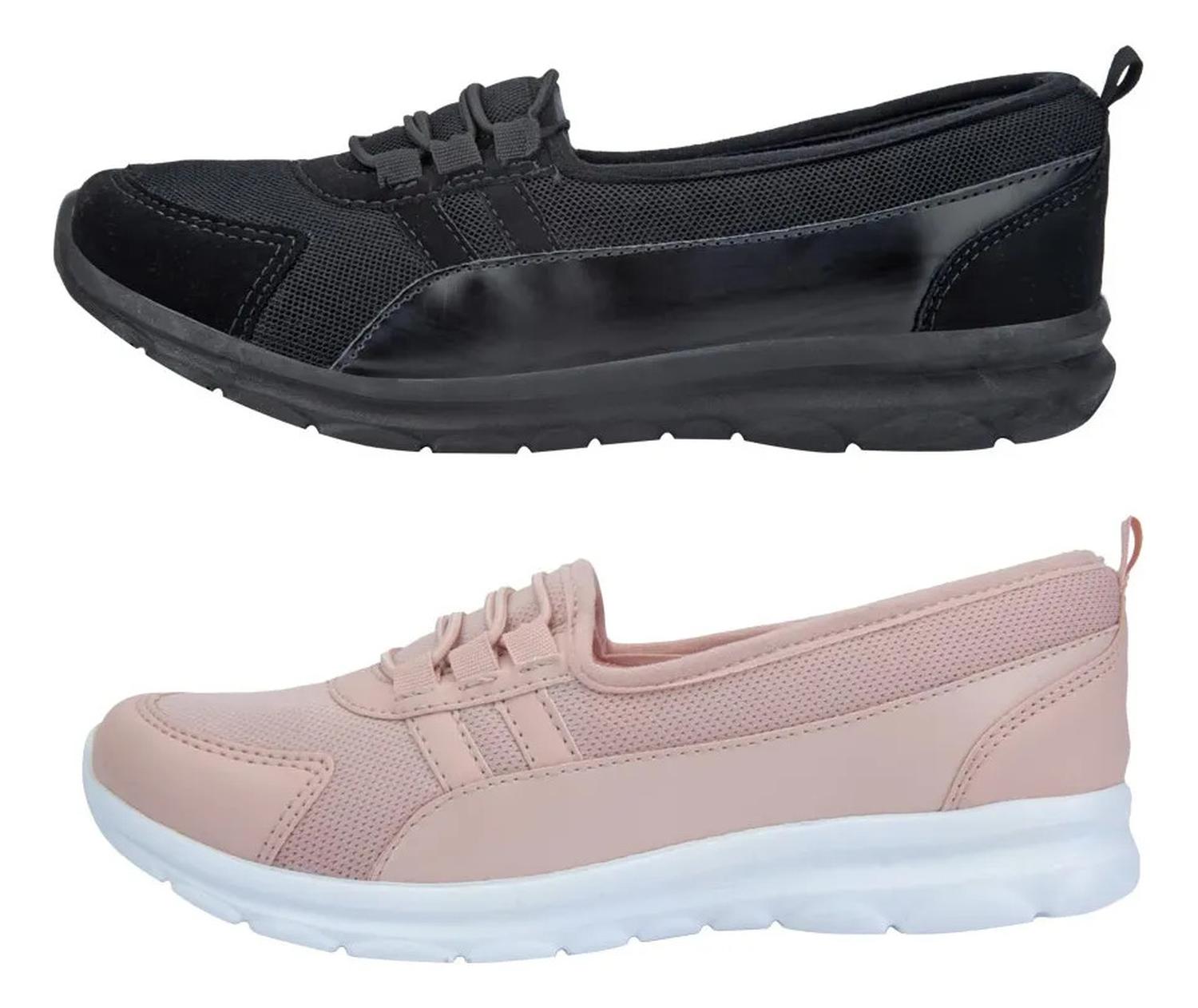 Tenis Shosh Sport Dama Kit 2 Pares Slip On 1138426 — imagen 6