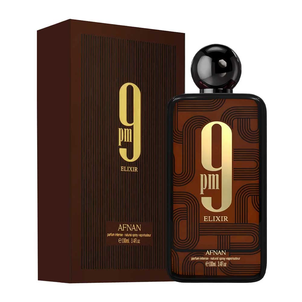 Perfume Afnan 9pm Elixir Parfum Intense Agua de Perfume 100 ml Hombre Mag — imagen 2