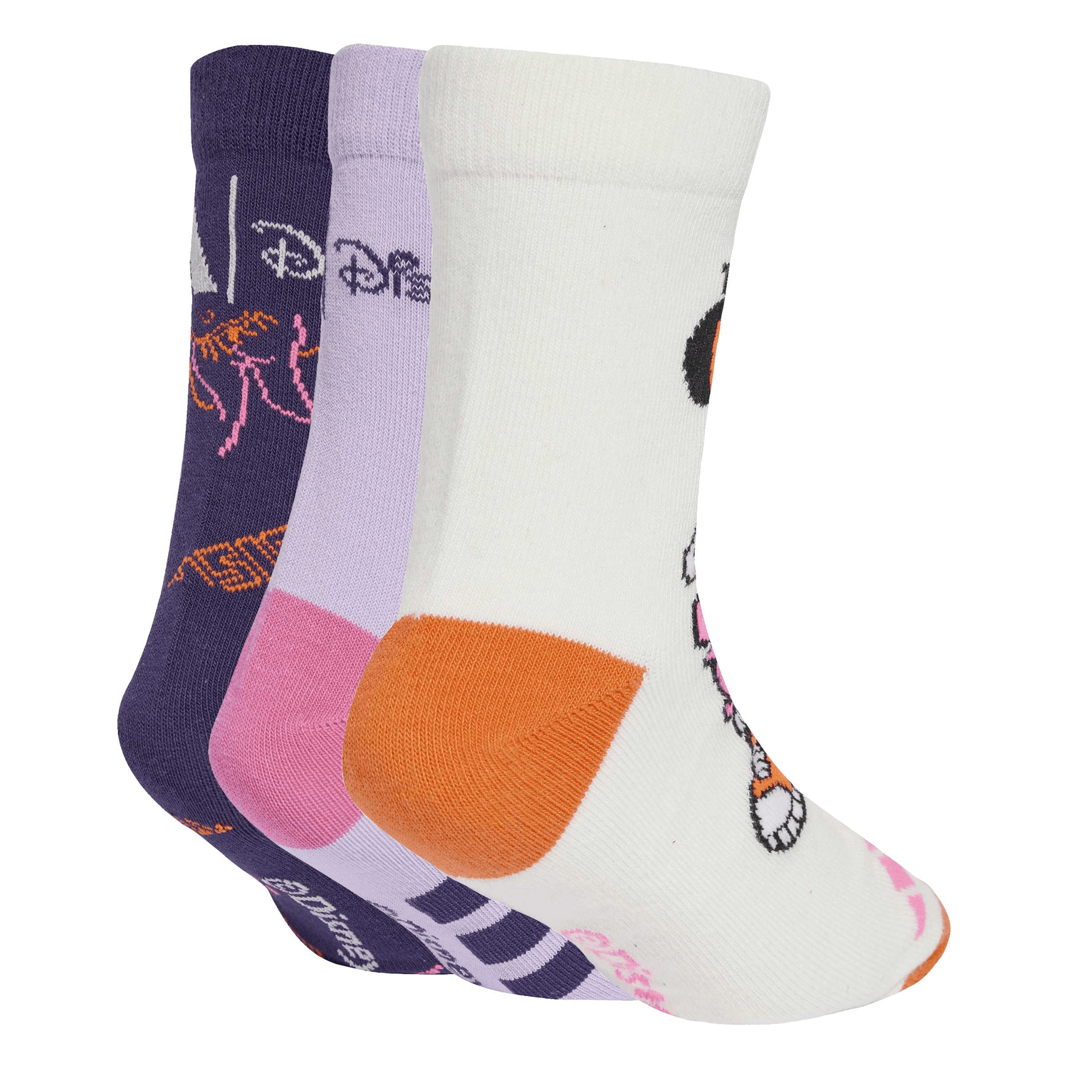 Calcetines Niña Adidas Minnie Mouse Multicolor 3 Pares Infantil — imagen 3