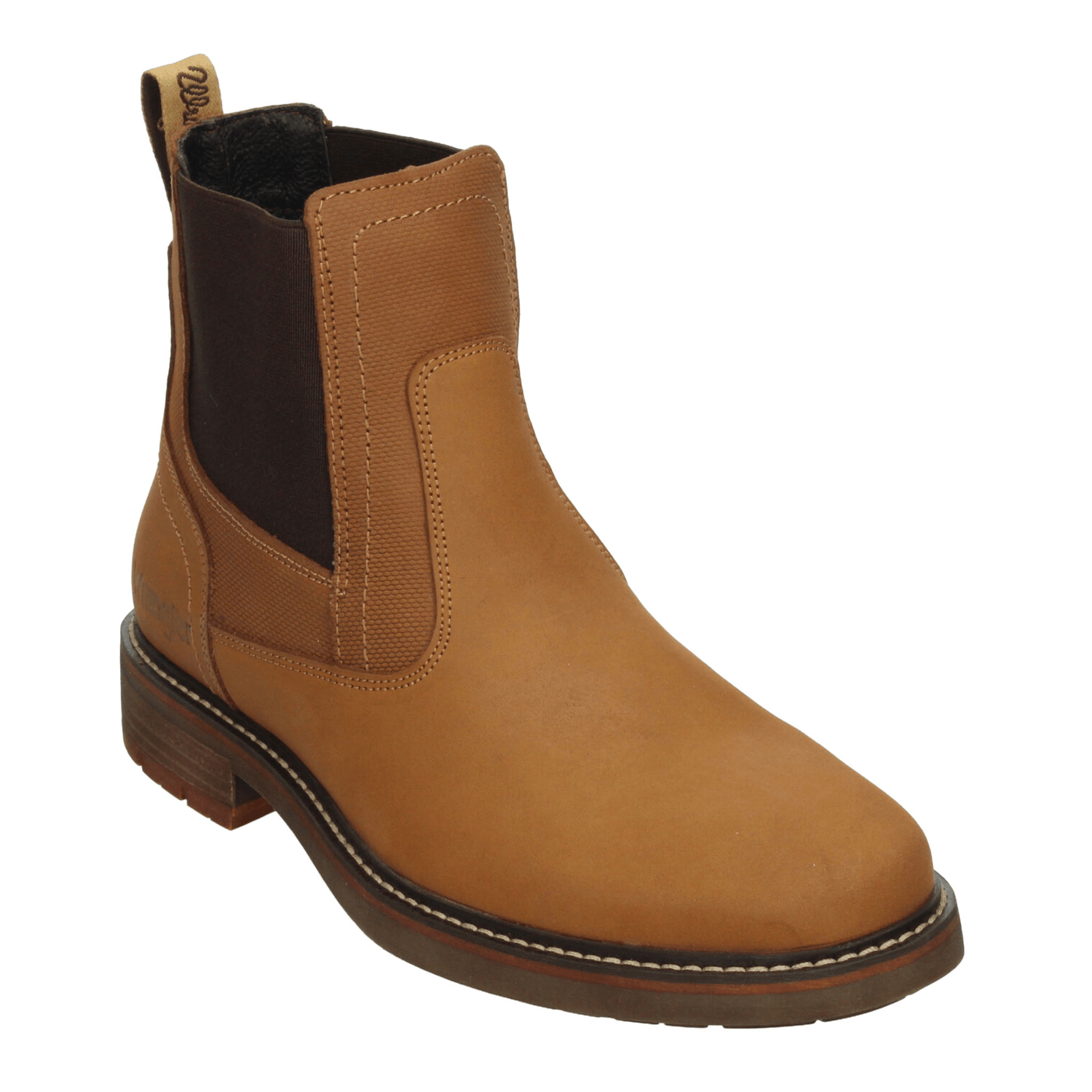 Bota Wrangler Hombre Camel Casual Slip On Caballero — imagen 5