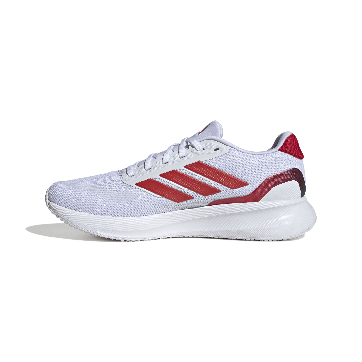 Tenis Adidas Runfalcon 5 Hombre Blanco Deportivo Para Caballero — imagen 5