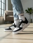 Tenis Pirma 5513 Dama Urbano Blanco Cordones Casual Estándar