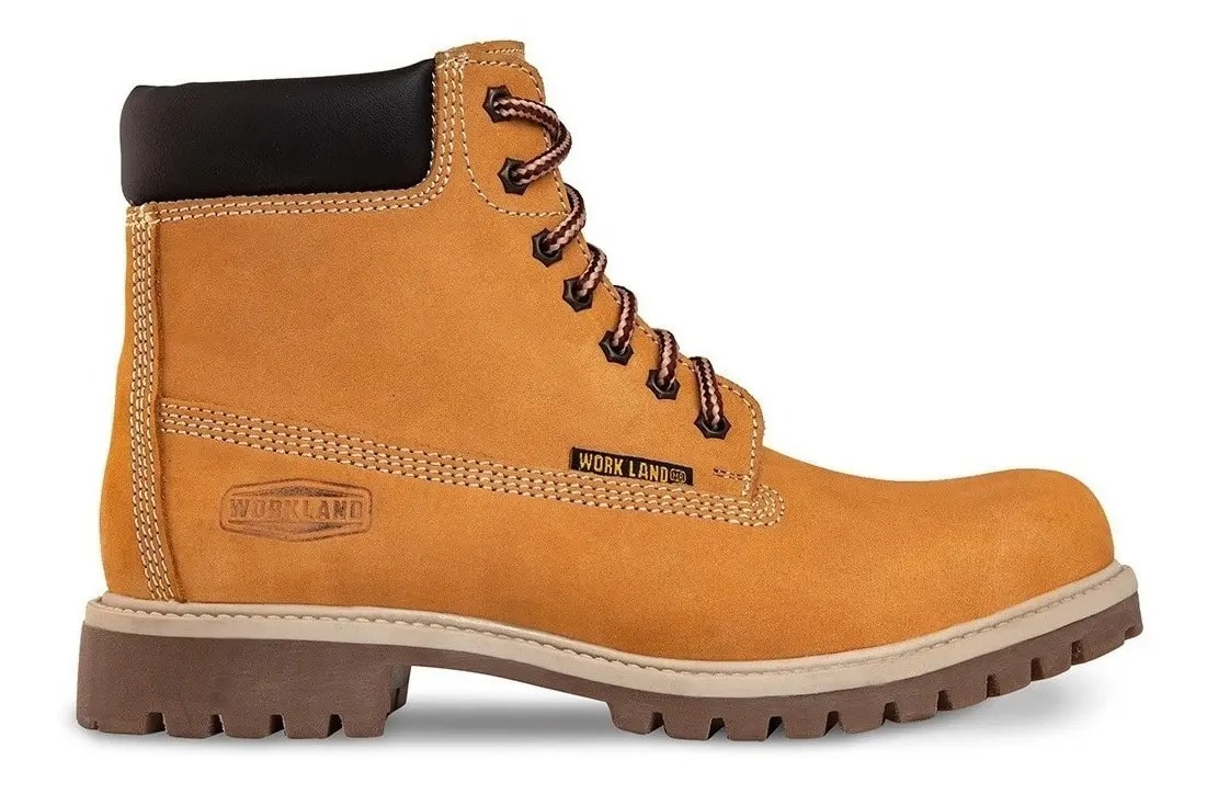 Bota Casual Hombre Workland Miel 77611 — imagen 6