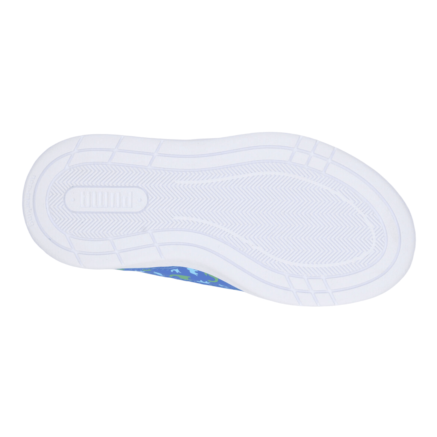 Tenis Puma Court Classic Clean Niño Azul Casual Infantil T16-22 — imagen 10