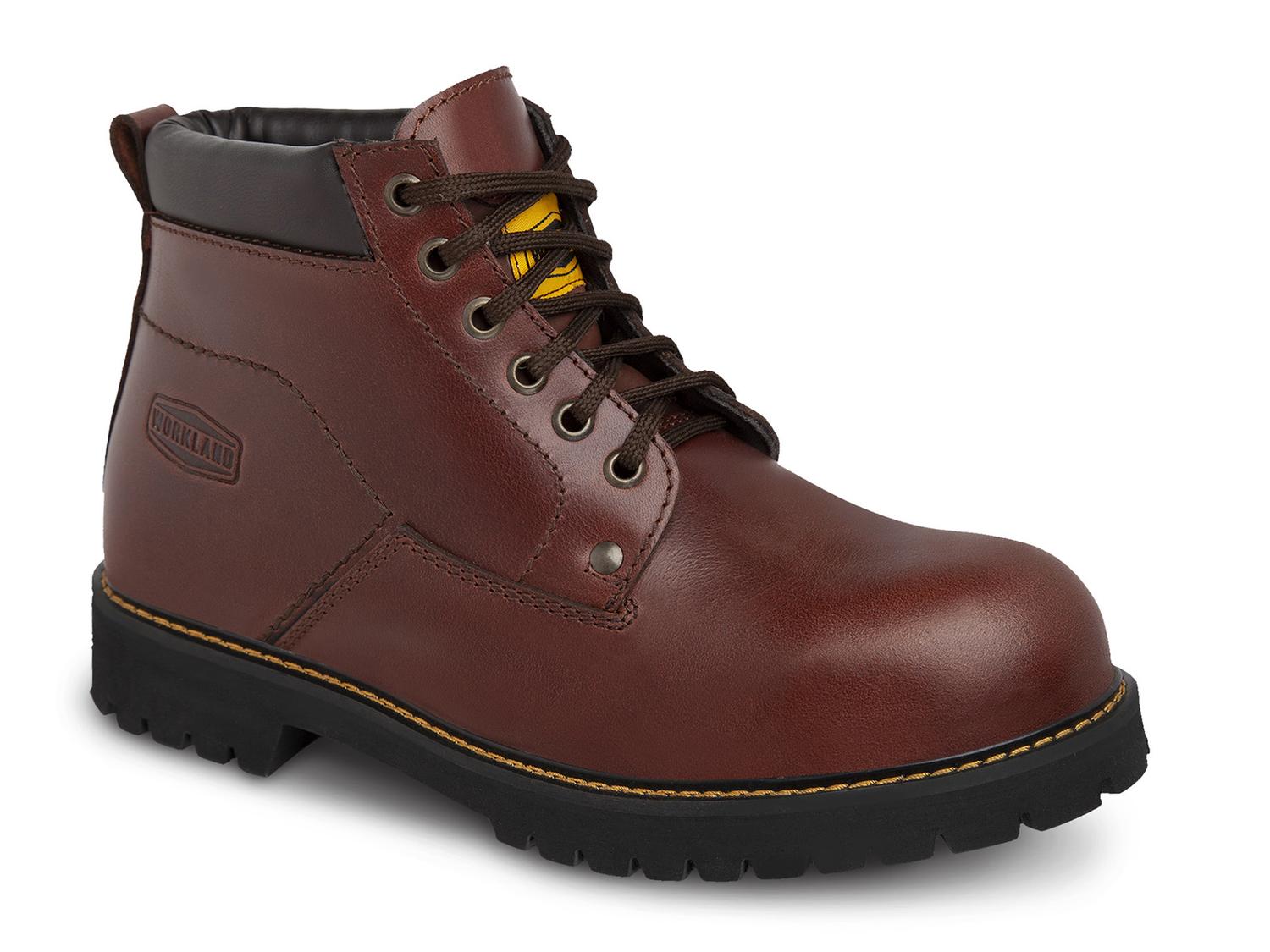 Bota trabajo Botín hombre industrial Workland 7039 Café — imagen 1