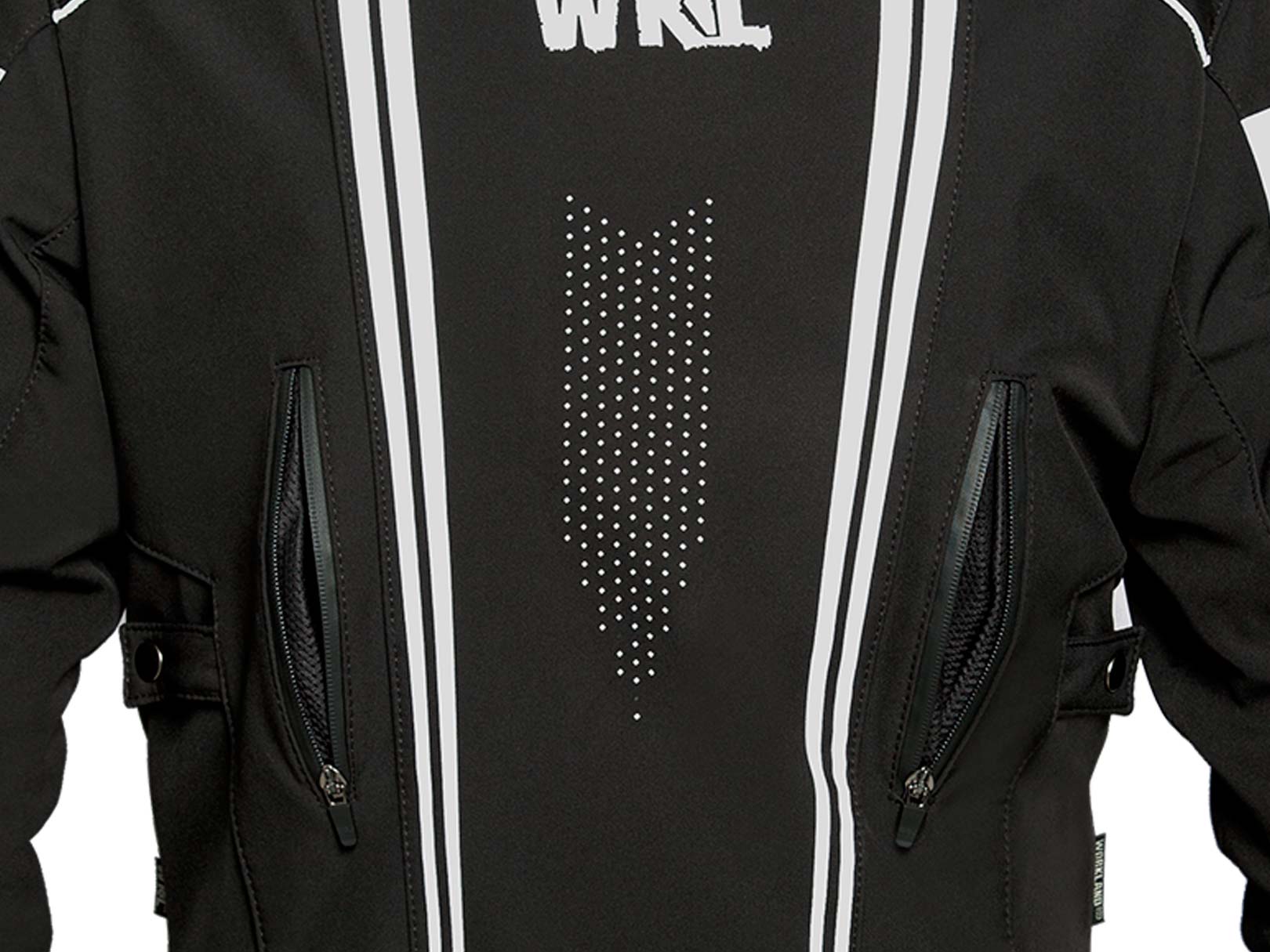 Chamarra moto hombre impermeable biker protecciones WKL NGO — imagen 12