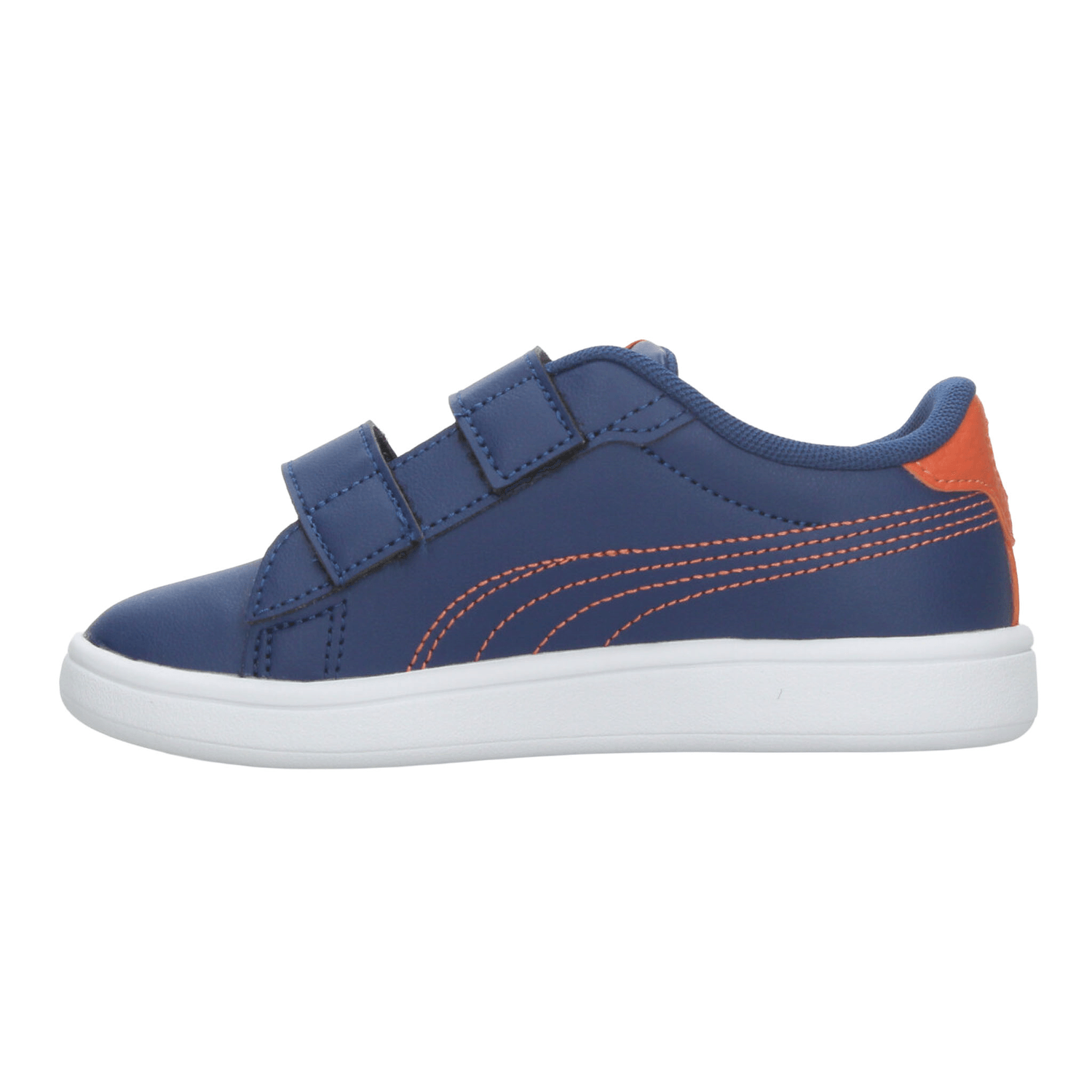 Tenis Puma Smash 3.0 Niño Azul Dinosaurios Infantil T16-22 — imagen 6