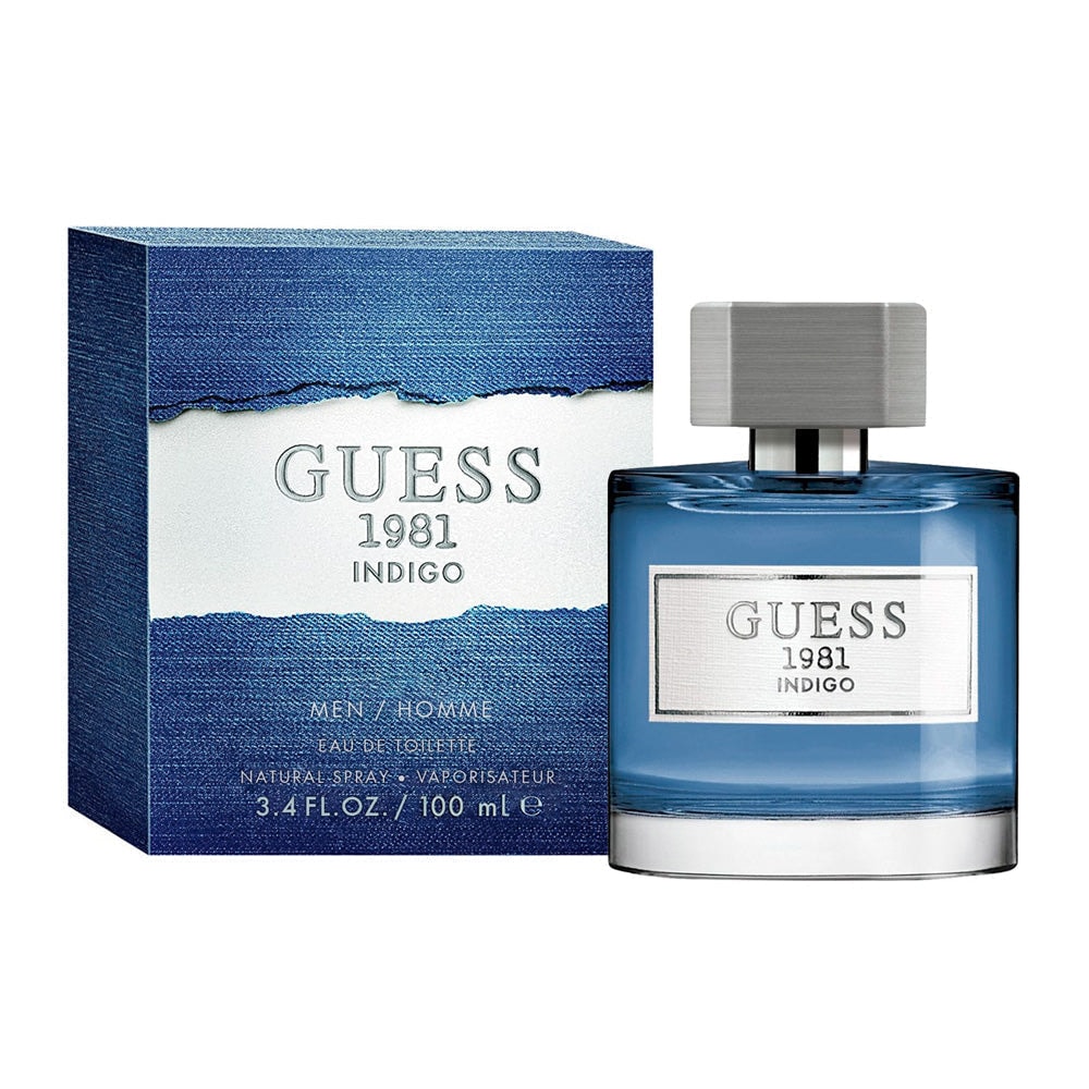 Perfume Guess 1981 Indigo 100 ml EDT Caballero Mag — imagen 2
