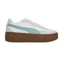 Tenis Puma Club II Dama Casual Plataforma Blanco Azul Mujer