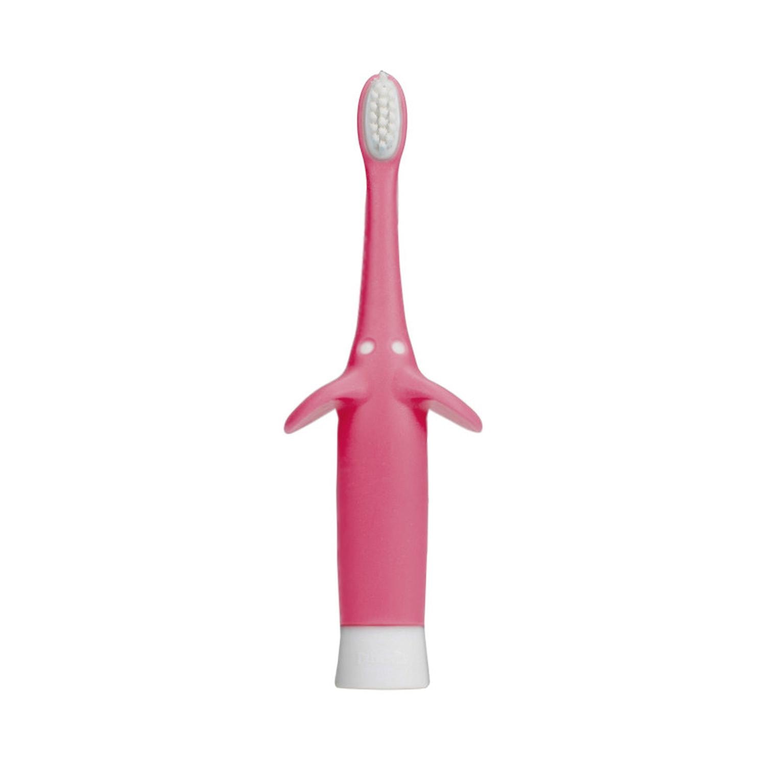 Dr Brown´s Cepillo De Dientes Para Bebé 0-3 Años Elefante Rosa — imagen 10
