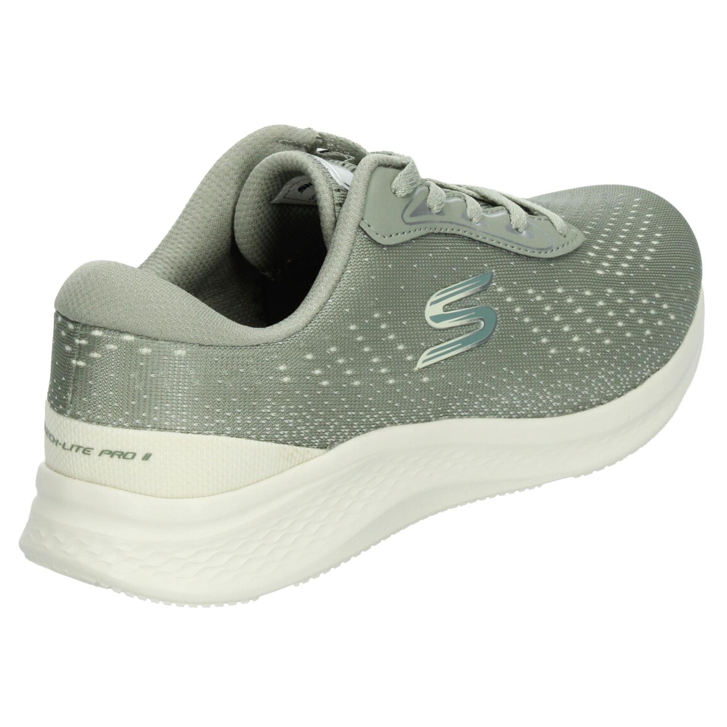 Tenis Skechers Dama Verde Olivo Deportivo Para Mujer — imagen 4