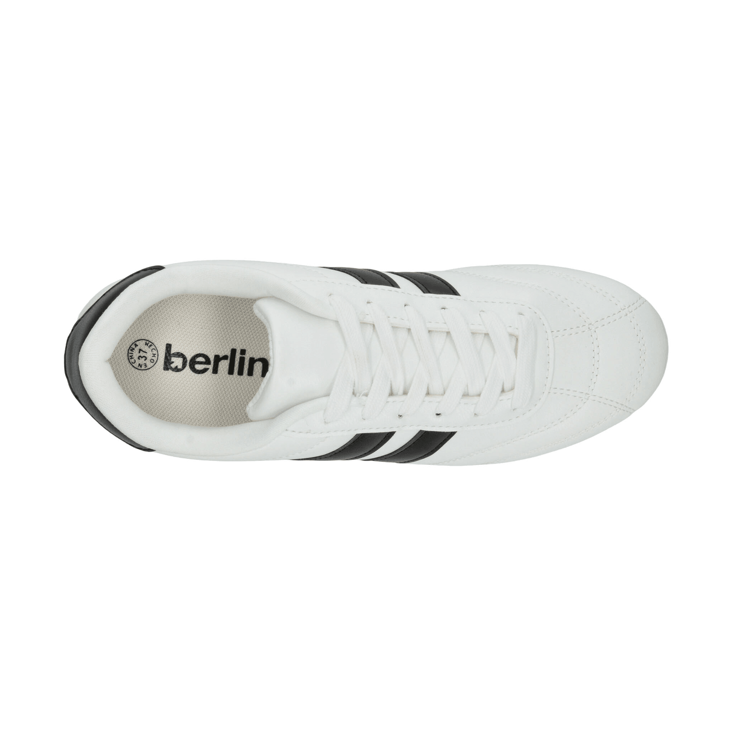 Tenis Berlin Dama Blanco Casual Para Mujer — imagen 9