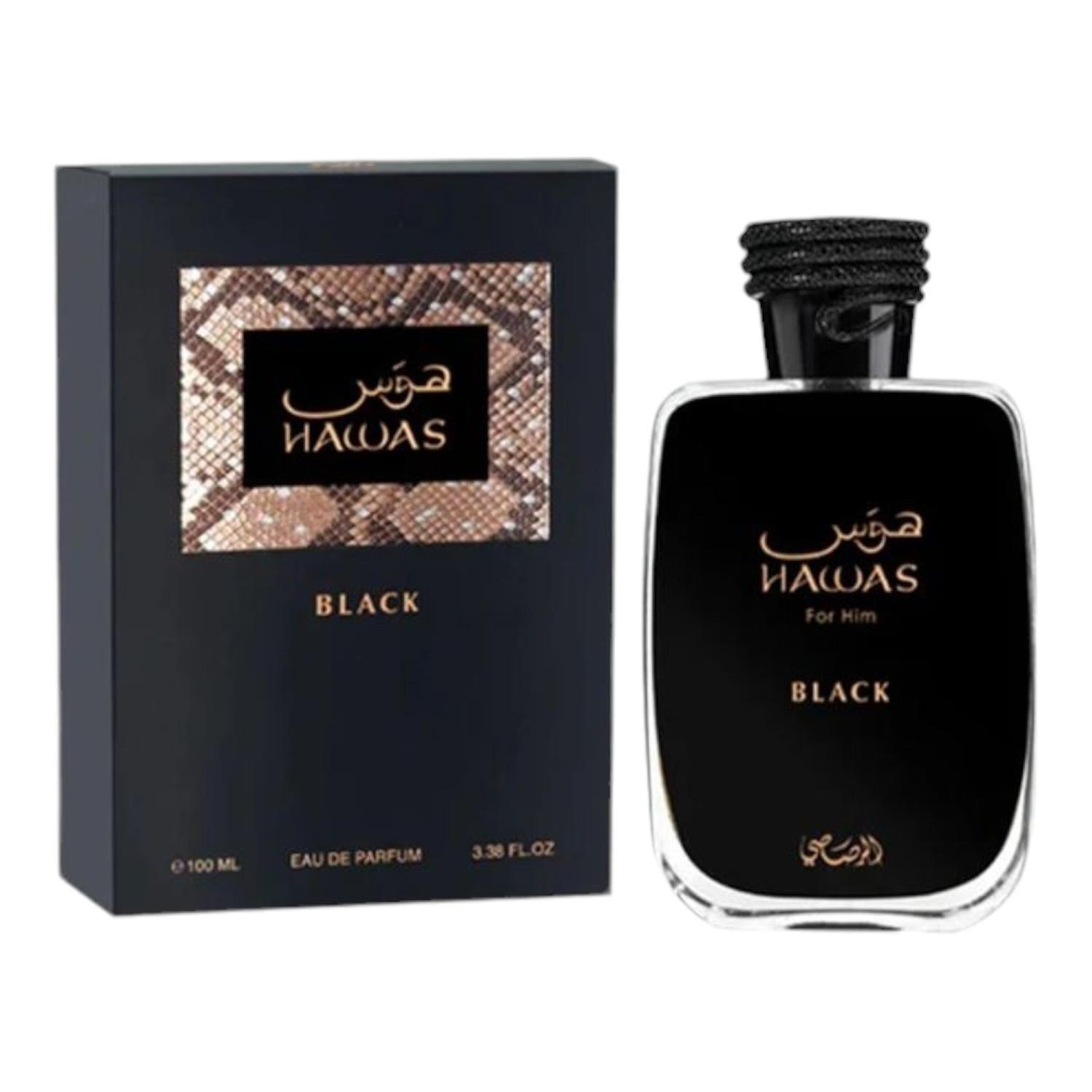 RASASI HAWAS BLACK EDP 100 ML — imagen 3