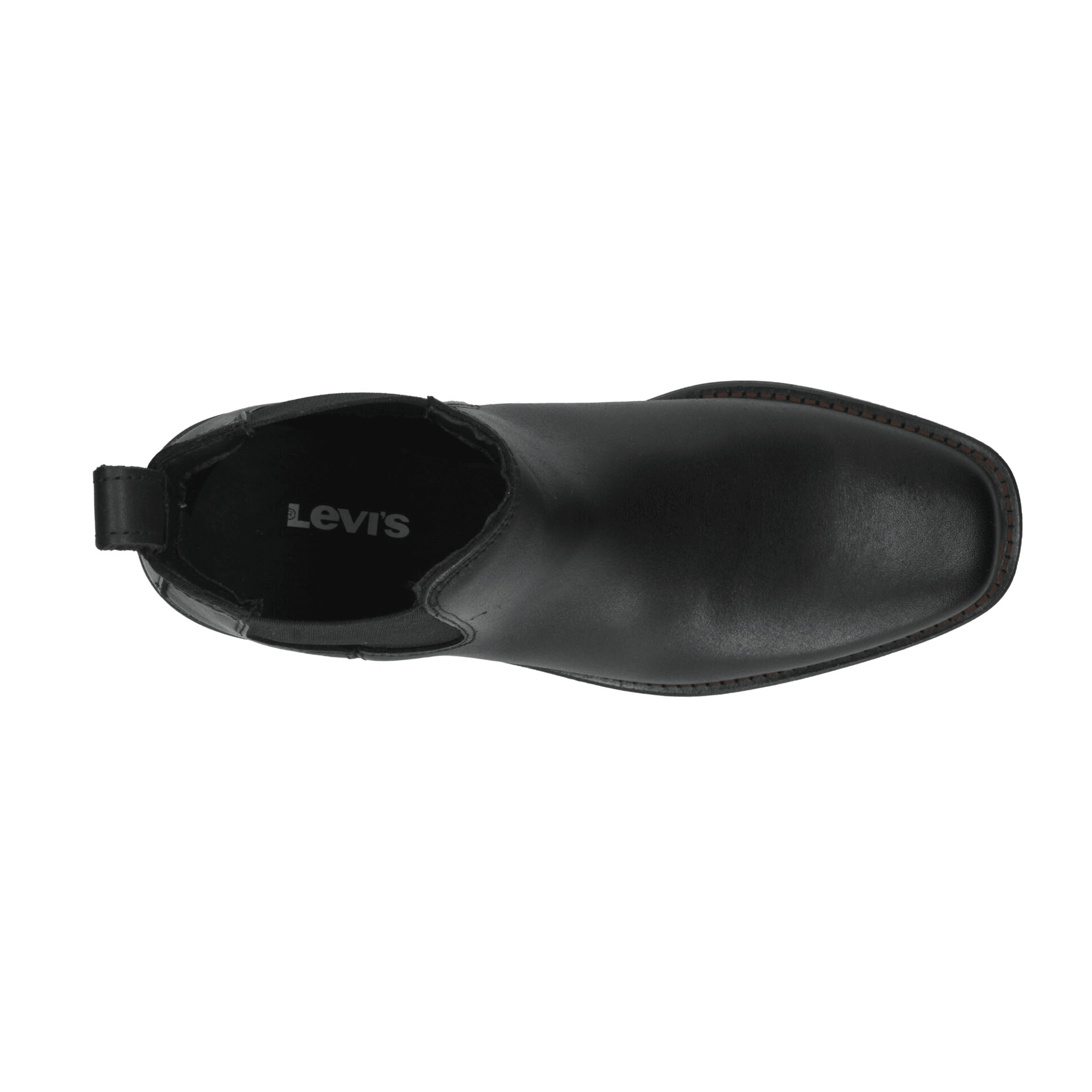 Bota Levis Hombre Casual Slip On Cómoda Caballero Negro — imagen 17
