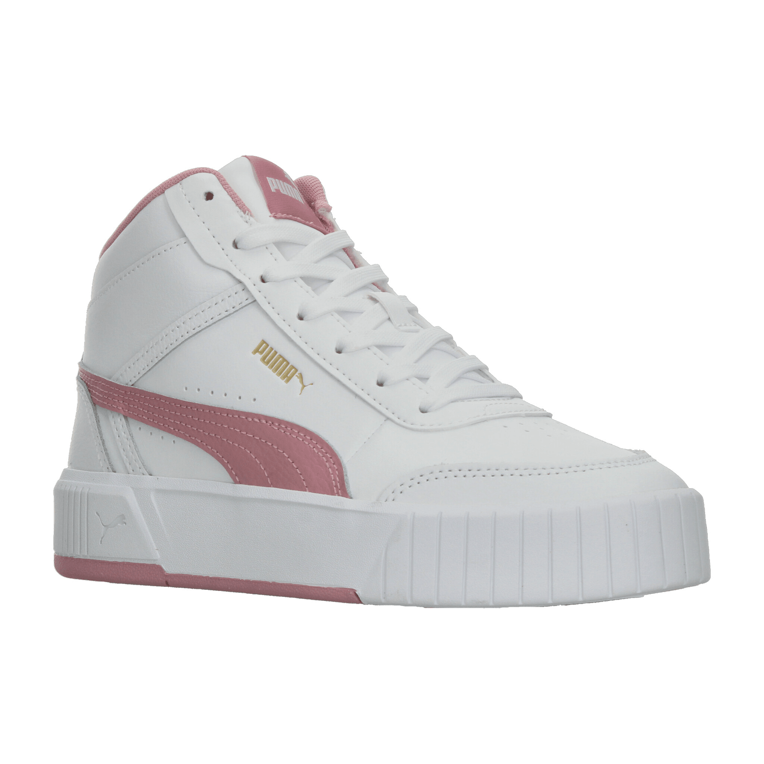 Tenis Dama Puma Carina Mia Blanco Casual Mujer — imagen 3