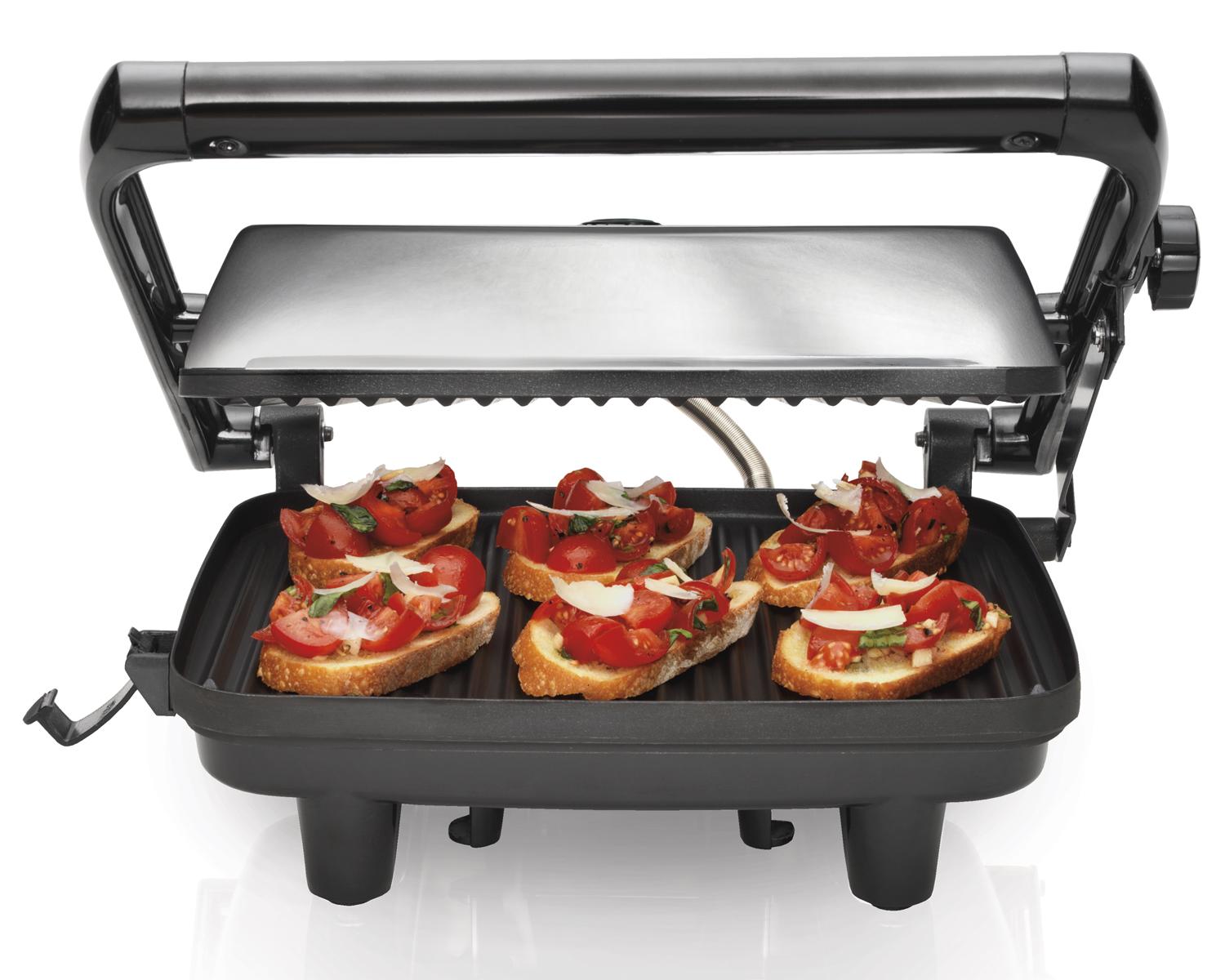 Parrilla Panini Hamilton Beach 25460 Gourmet Profesional — imagen 1