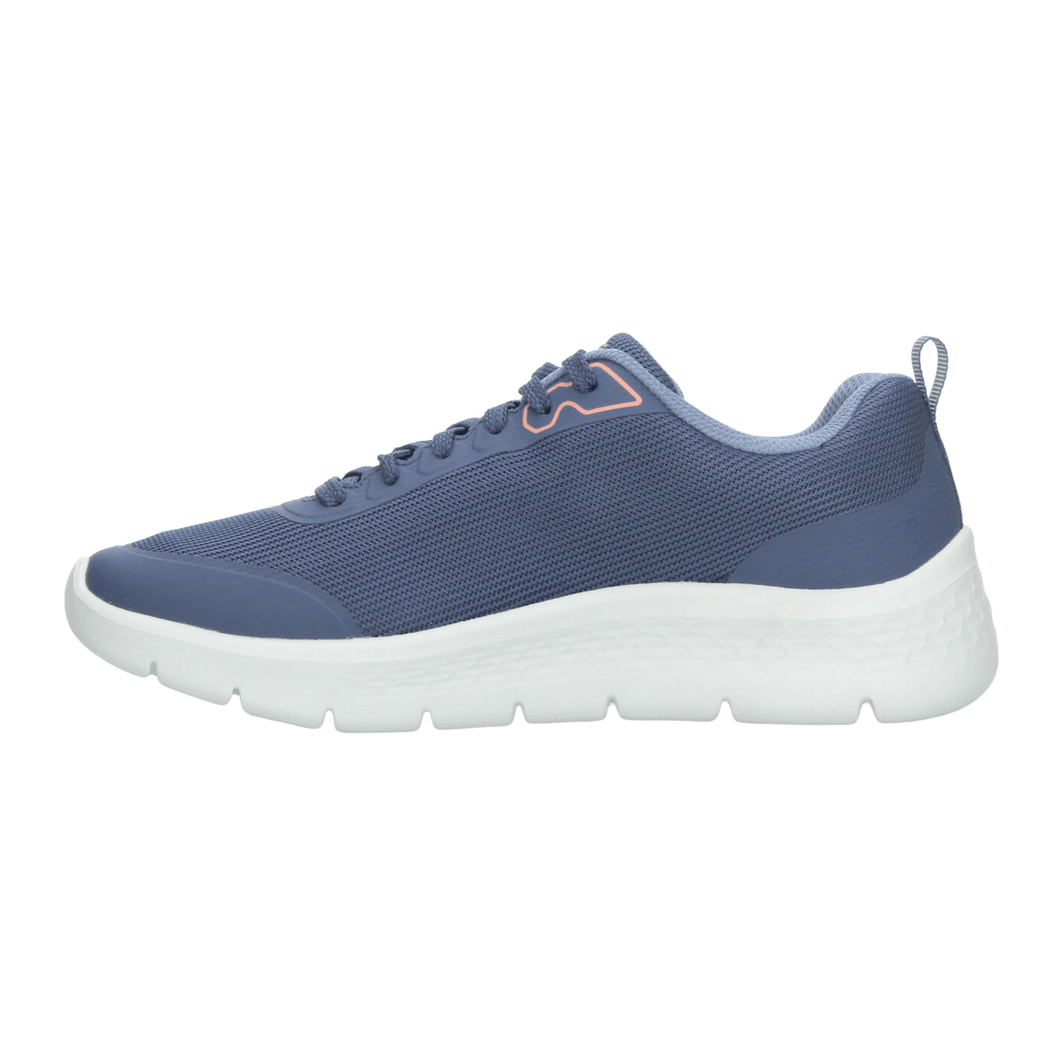 Tenis Skechers Go Walk Flex Dama Azul Deportivo Cintas Mujer — imagen 6