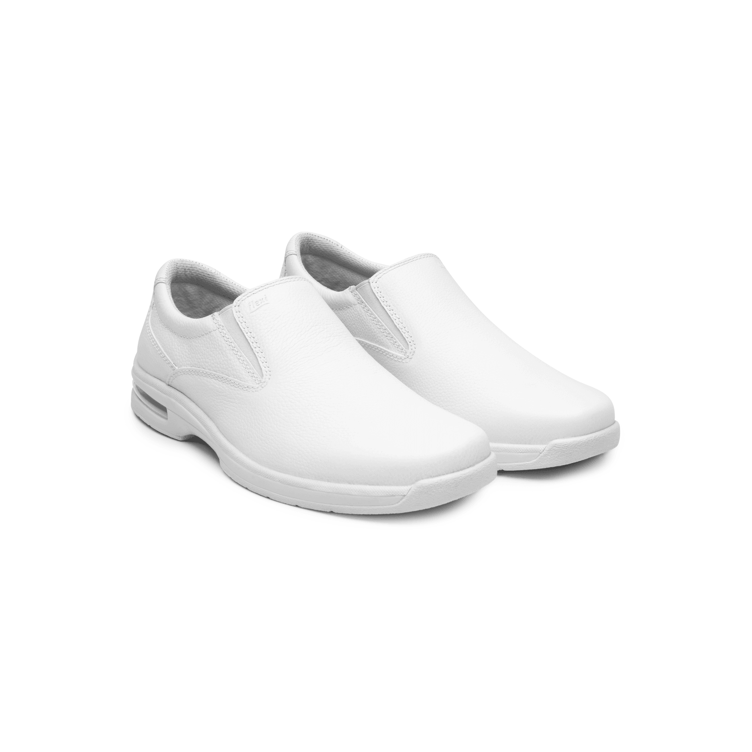 Zapato Flexi Hill Hombre Enfermeria Slip Casual Blanco Caballero — imagen 4