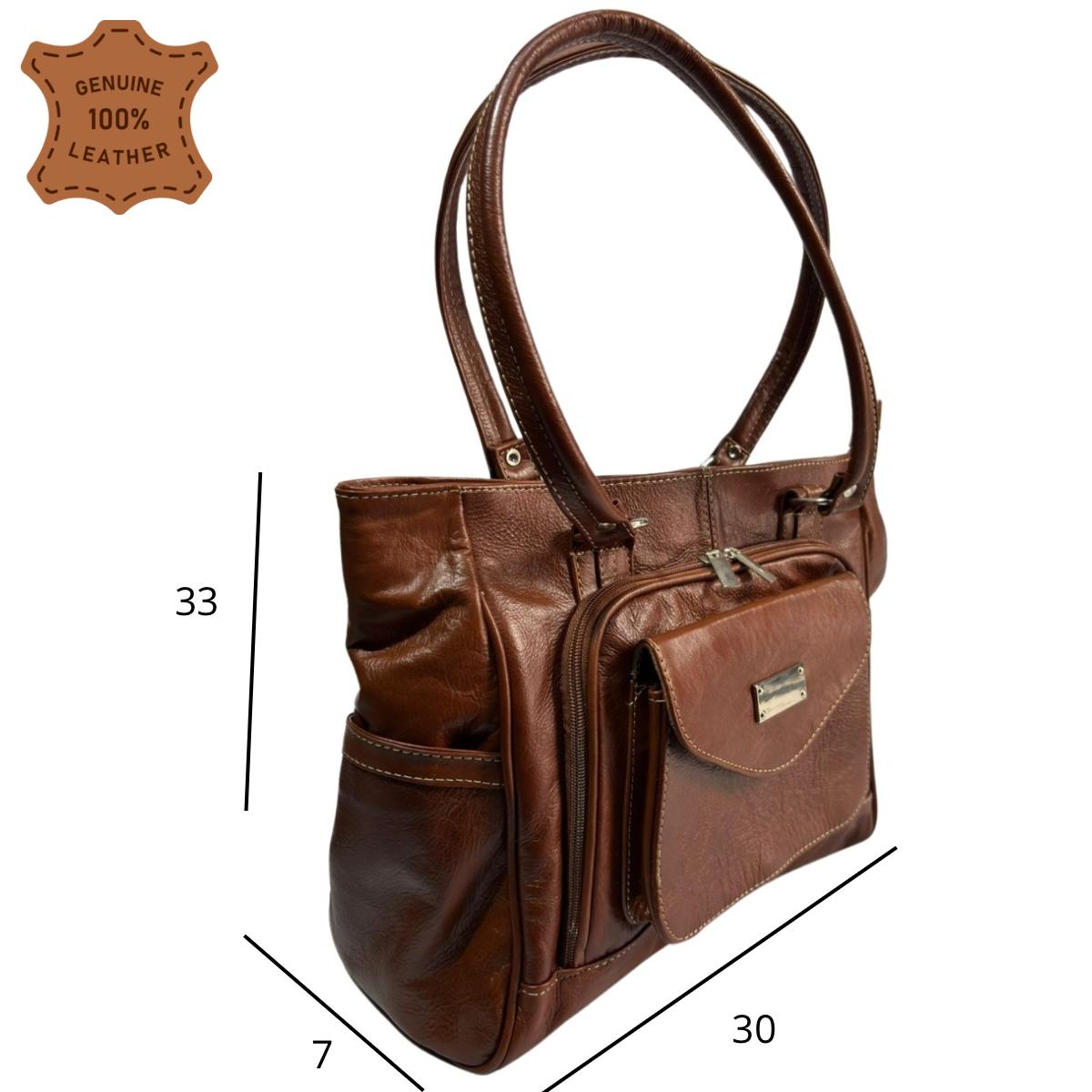 Bolsa De Piel Original Américana Jf21 — imagen 10