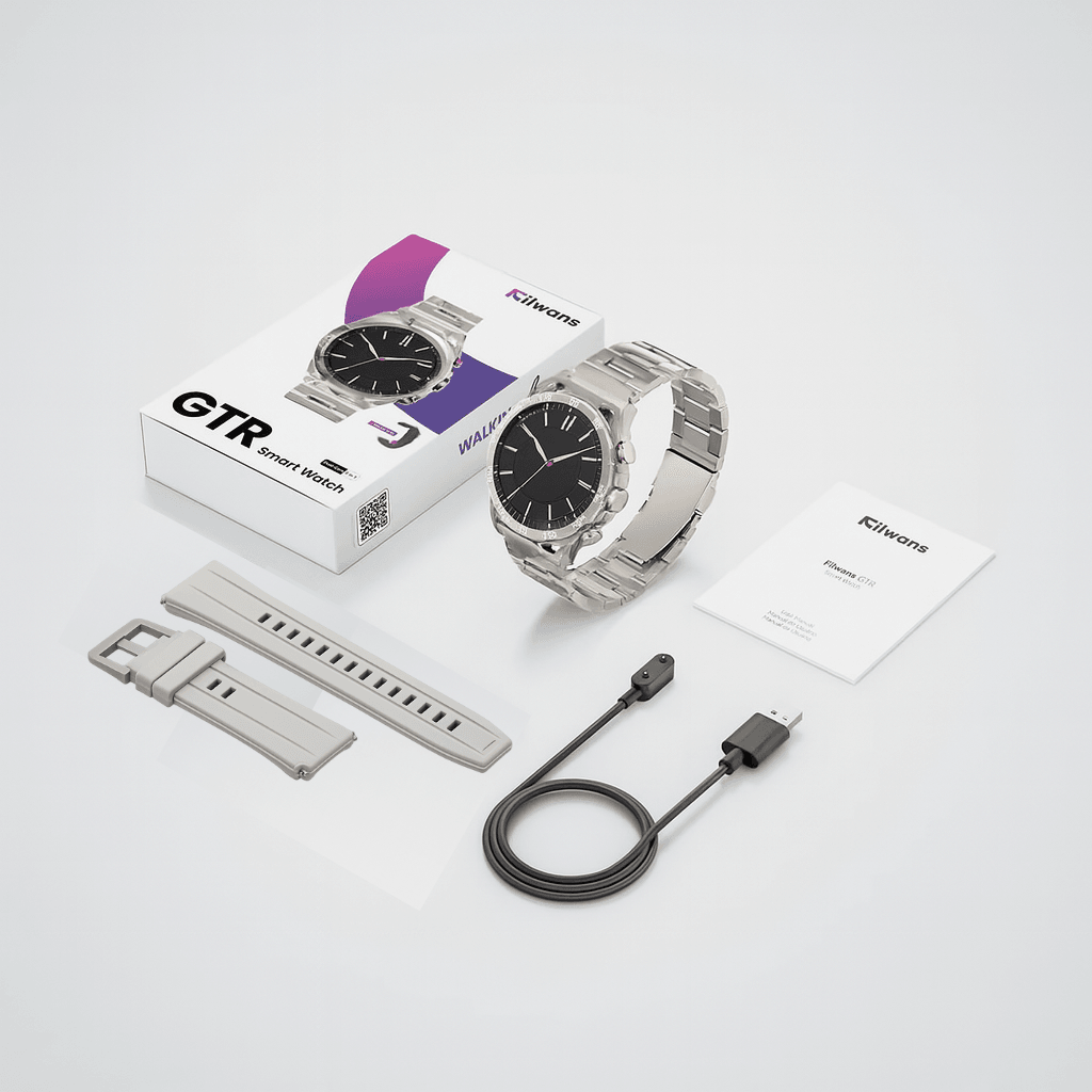 Combo Premium Filwans GTR + Philips TAT1320WT Smartwatch AMOLED con Llamadas + Audífonos Bluetooth — imagen 6
