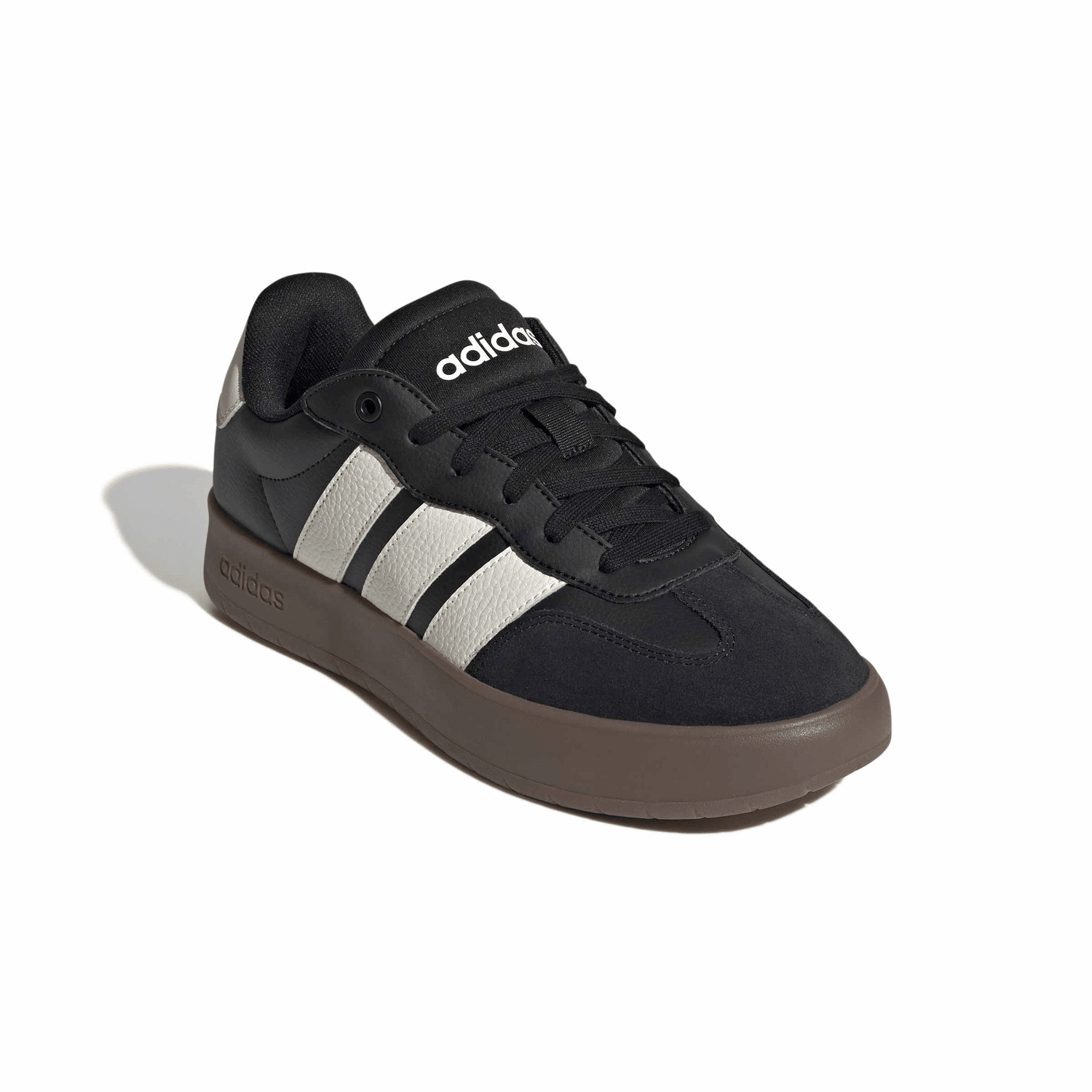 Tenis Adidas Barreda Hombre Negro Casual Cintas Caballero — imagen 4